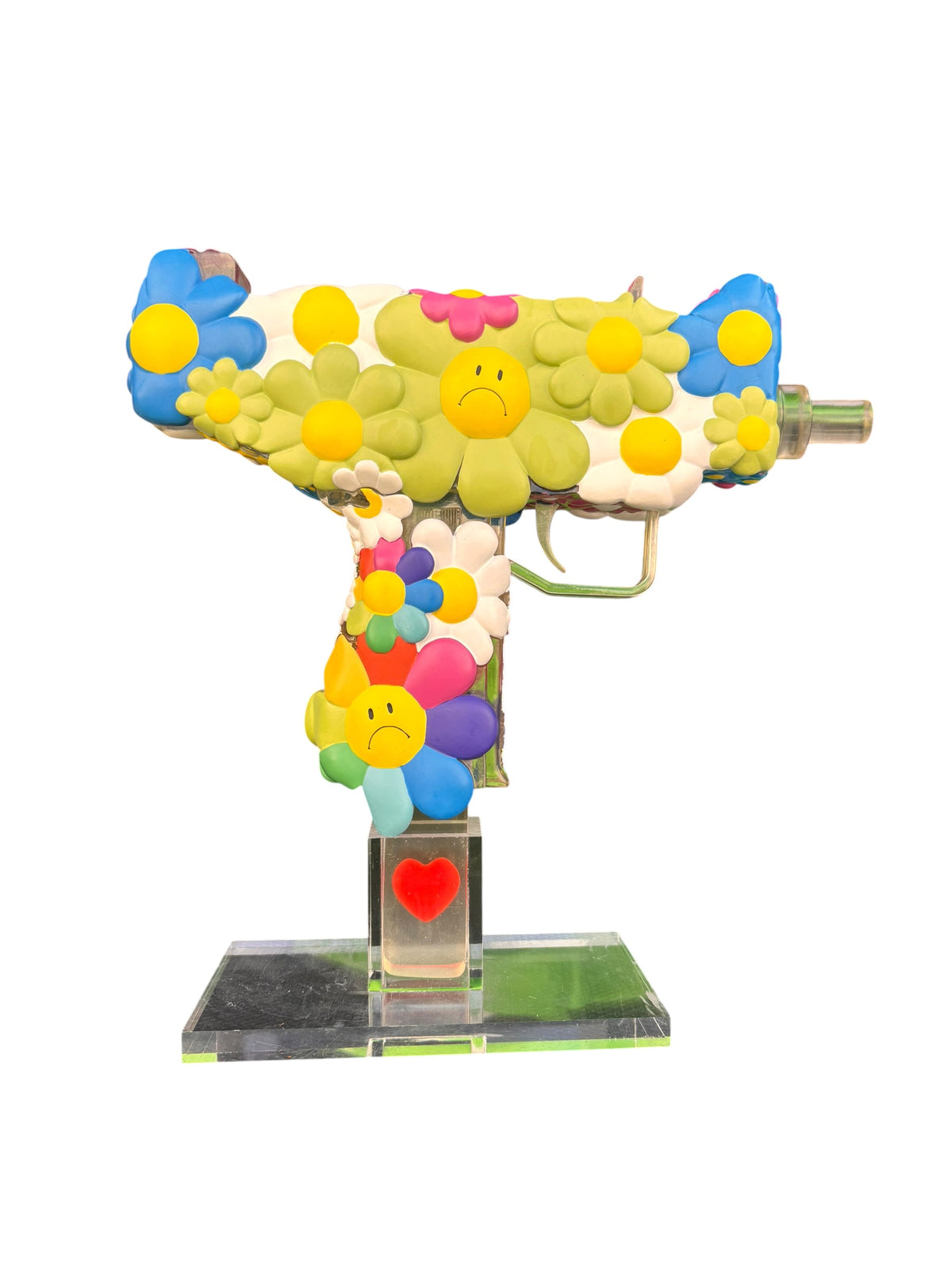 Flower Power Shoeuzi 100%  Art Sculpture by J-LDN aka Jack London