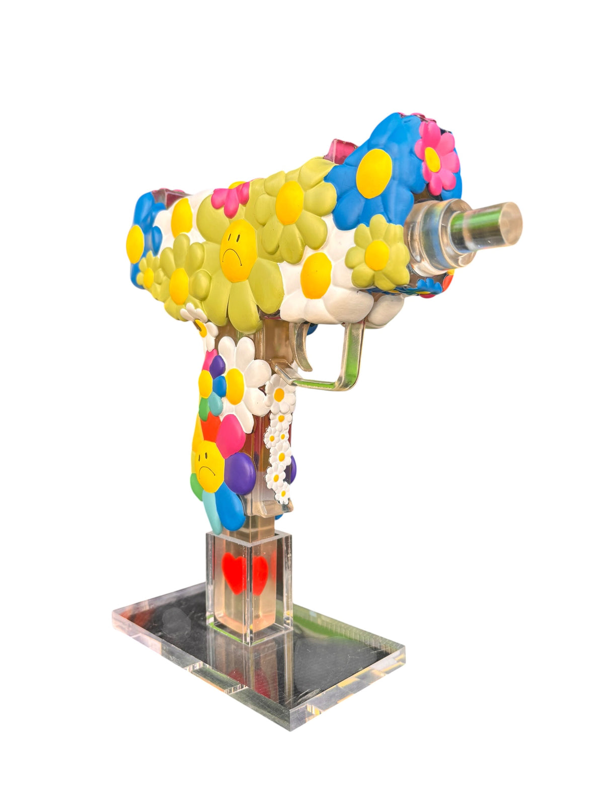 Flower Power Shoeuzi 100%  Art Sculpture by J-LDN aka Jack London