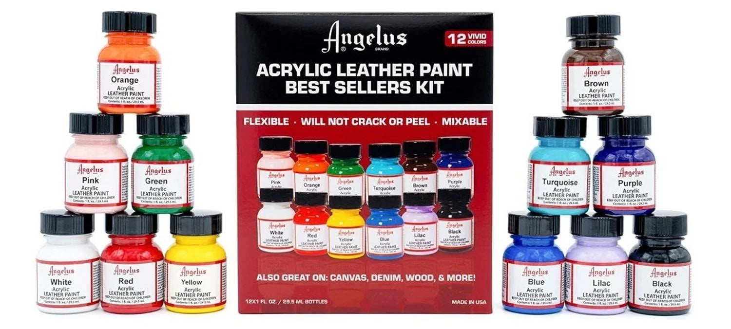 Set de pintura acrílica Angelus Best Seller Kit