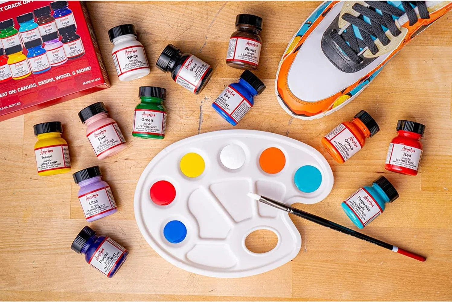 Set de pintura acrílica Angelus Best Seller Kit