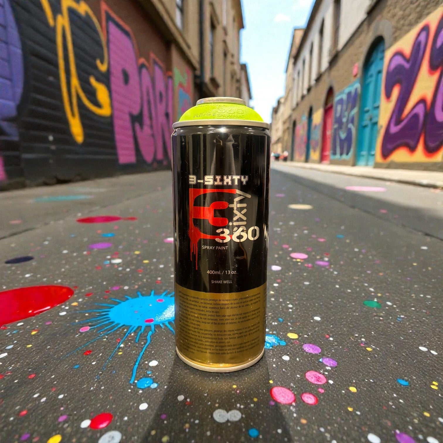 Aerosol 360 Brillantes - Verdes y Azules