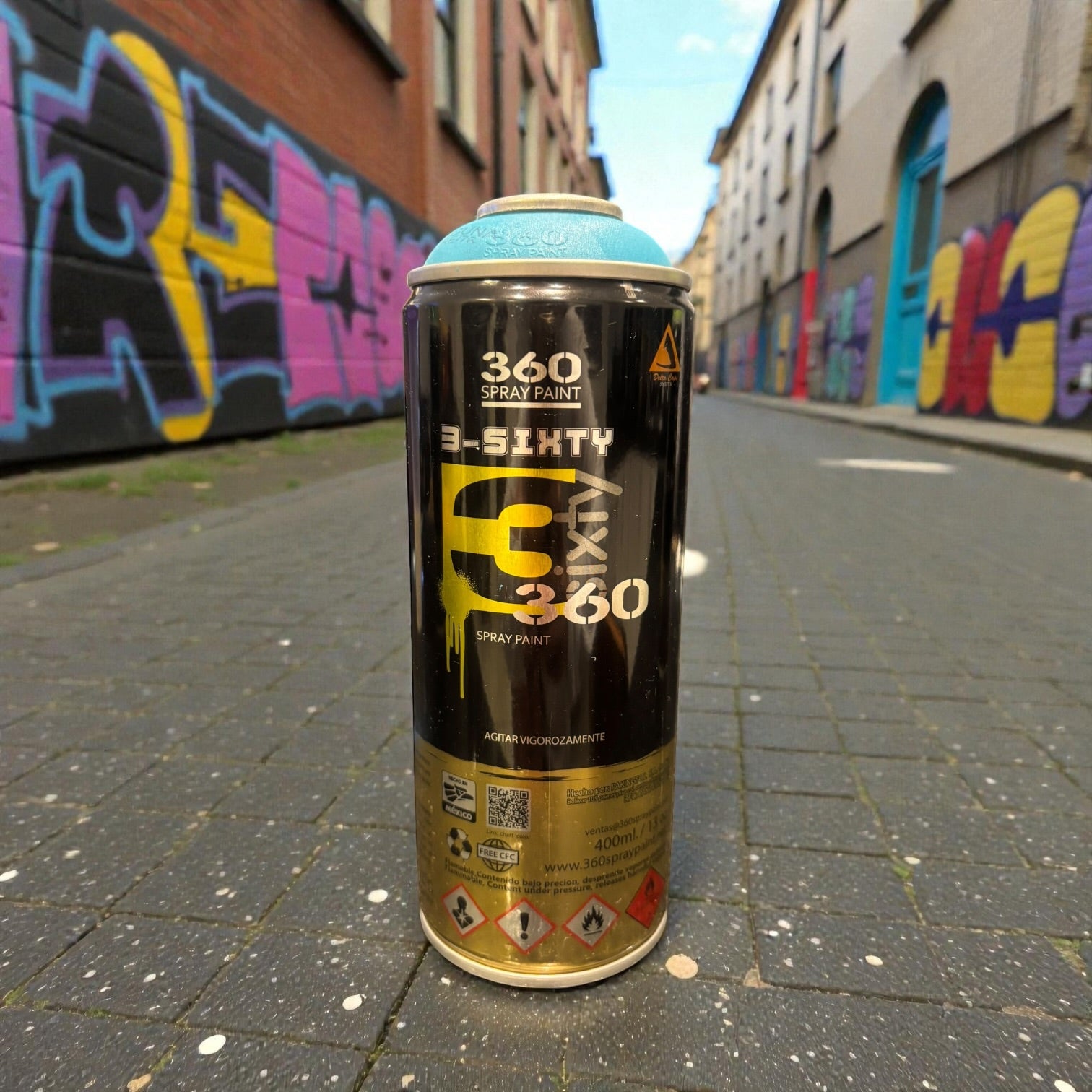 Aerosol 360 Brillantes - Verdes y Azules