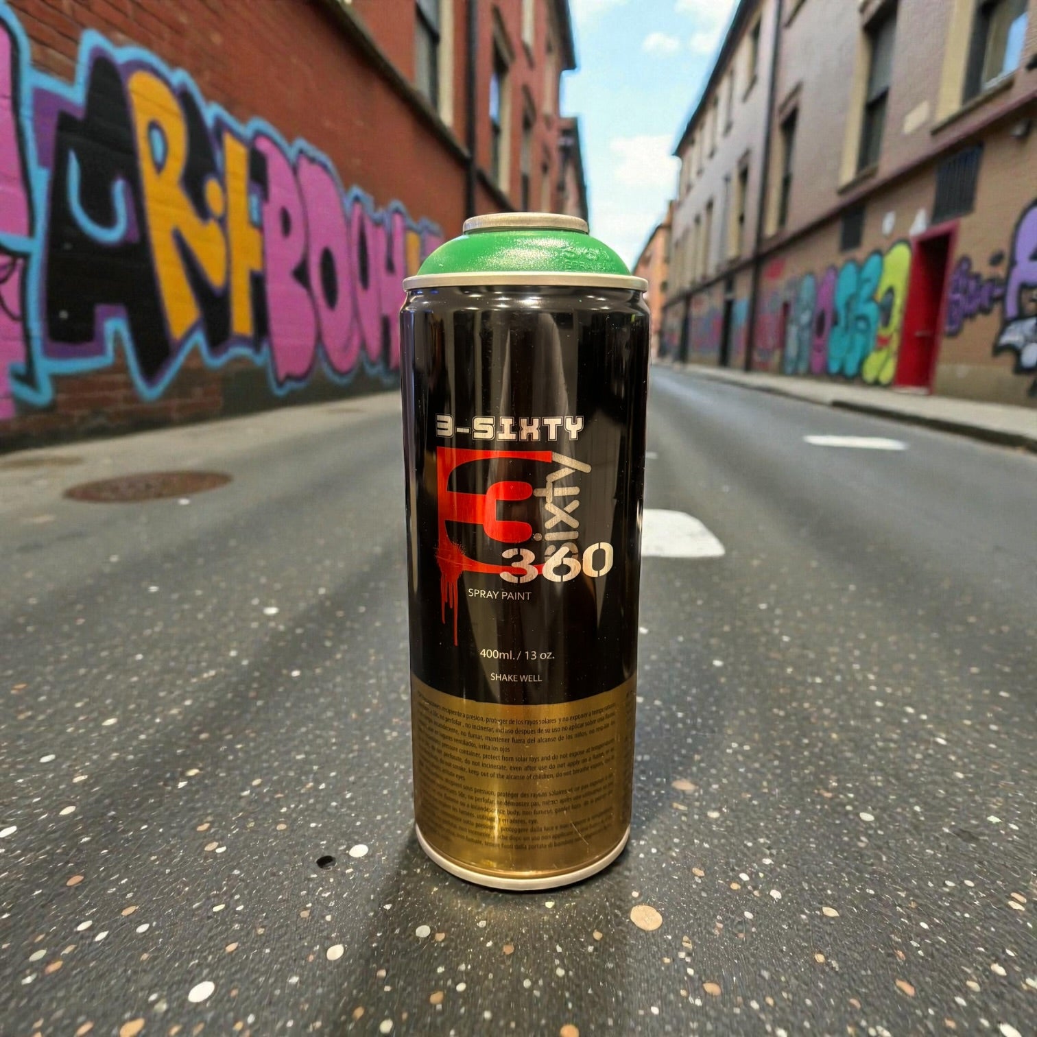 Aerosol 360 Brillantes - Verdes y Azules