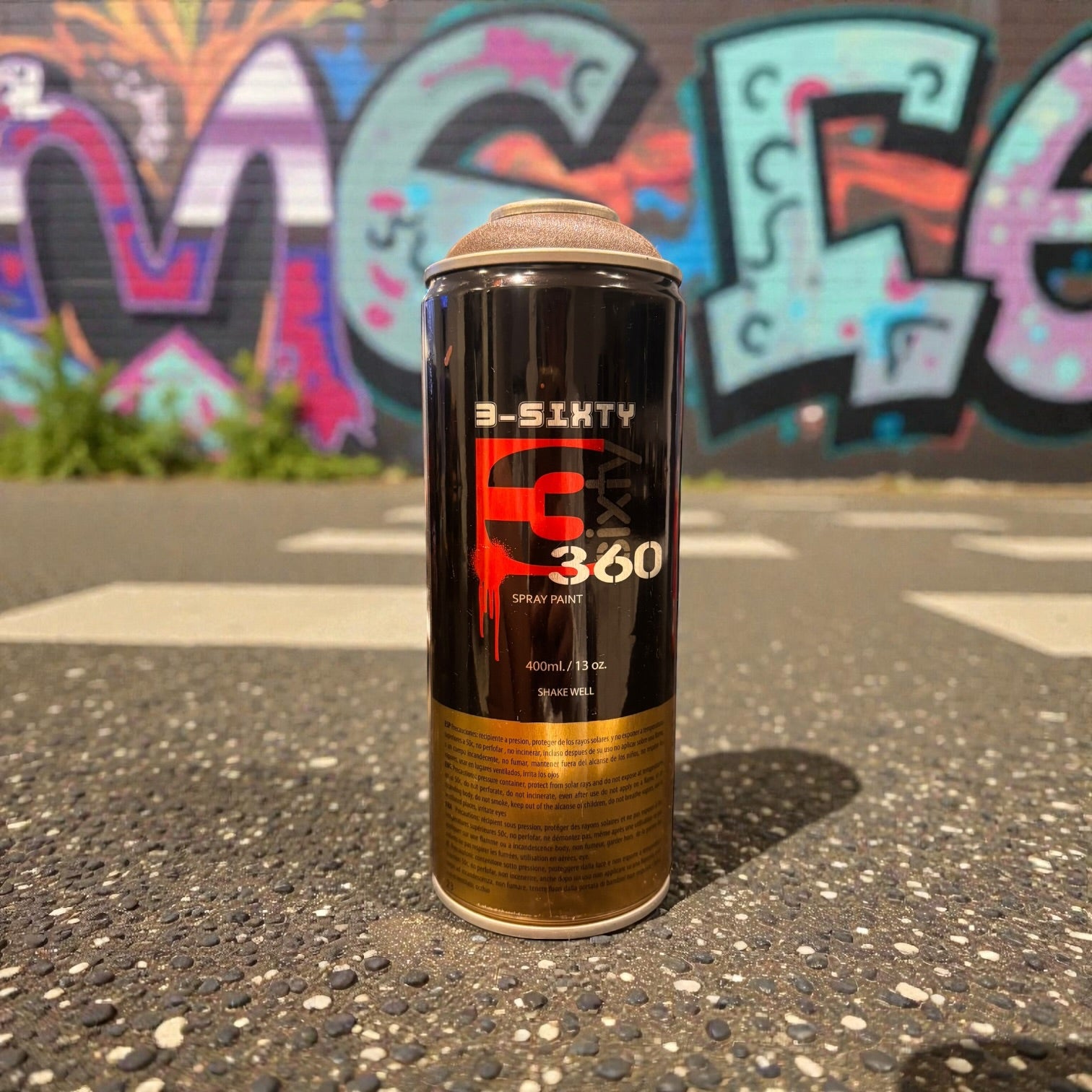 Aerosol 360 Brillante - Blanco, Negro, Grises y Café