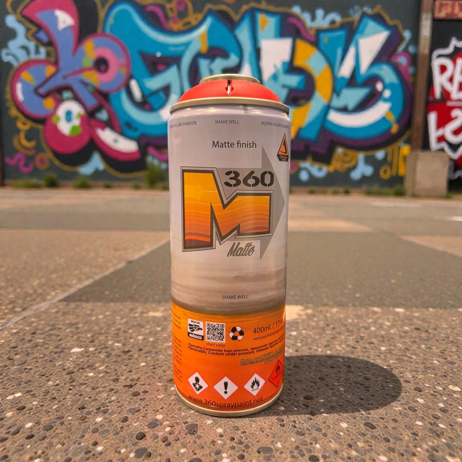 Aerosol 360 Mate - Amarillos, Rojos y Naranjas