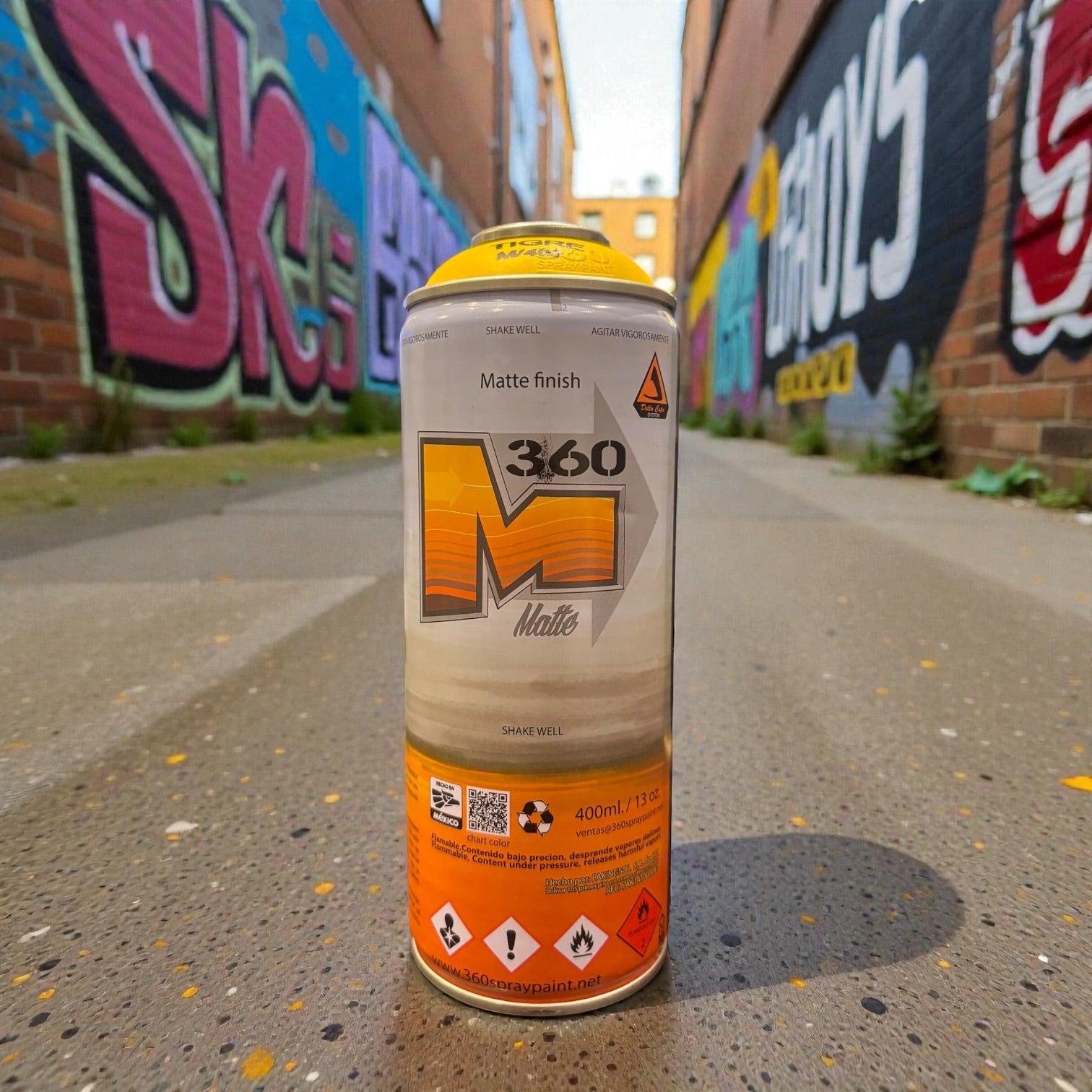 Aerosol 360 Mate - Amarillos, Rojos y Naranjas