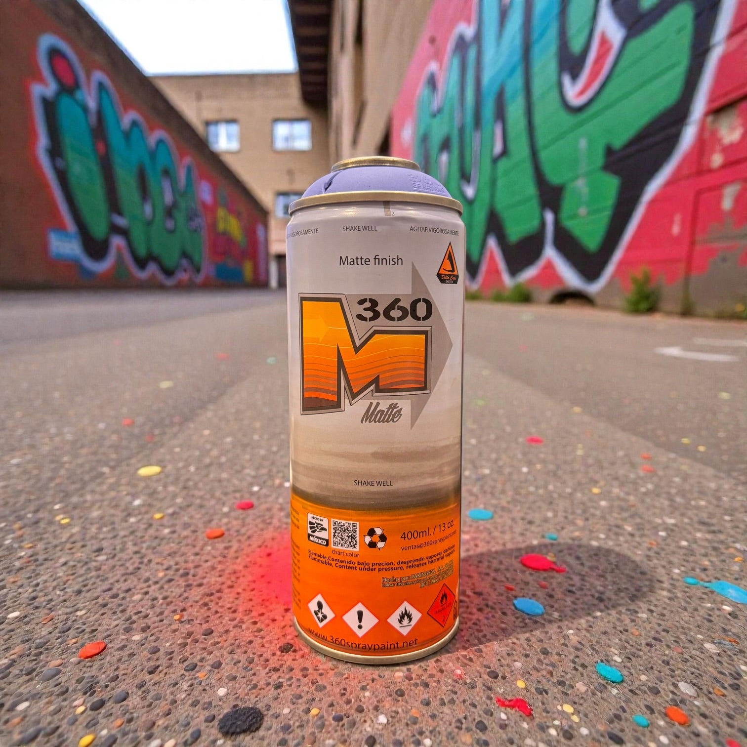 Aerosol 360 Mate - Azules