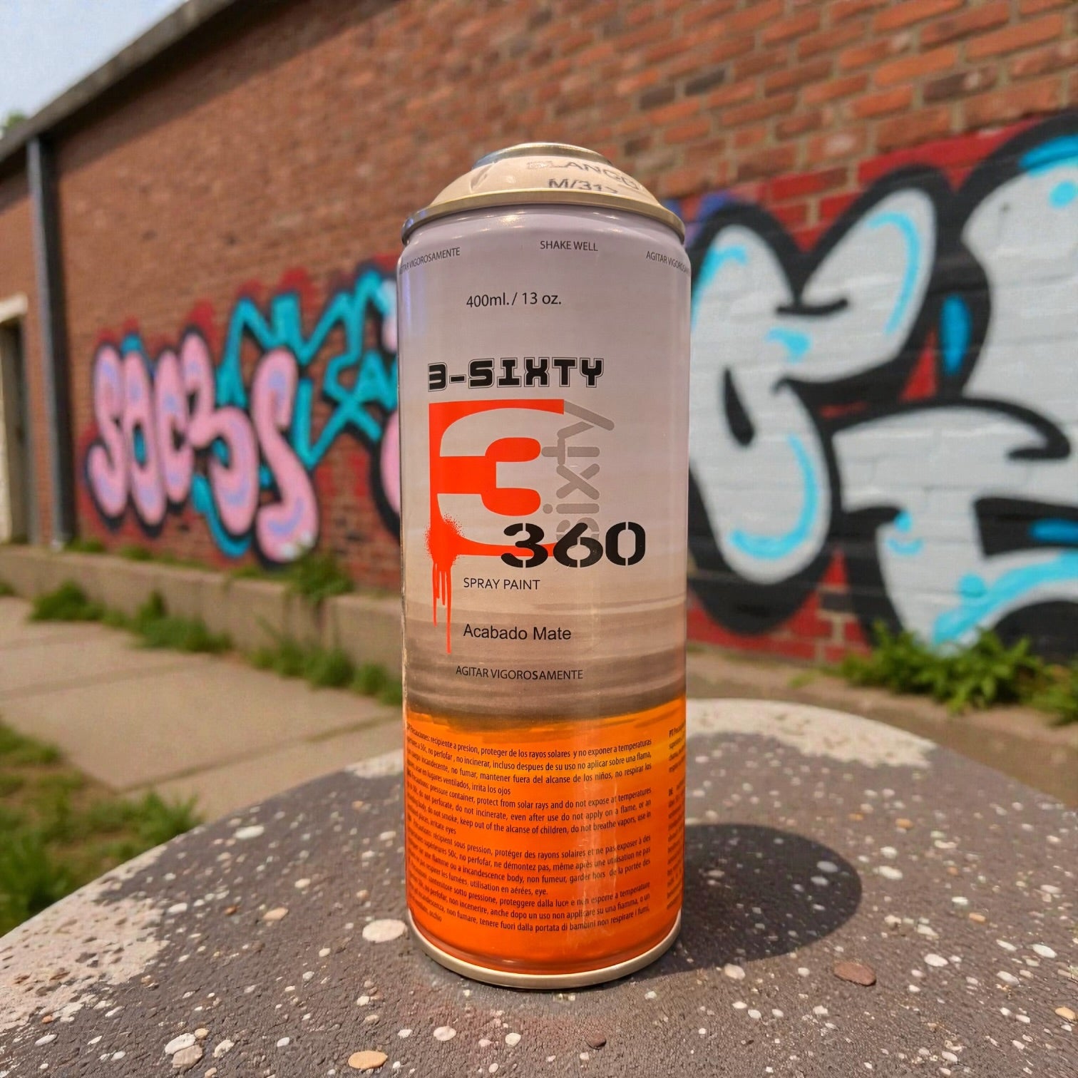 360 MATE tonos de Blanco, Negro y Gris