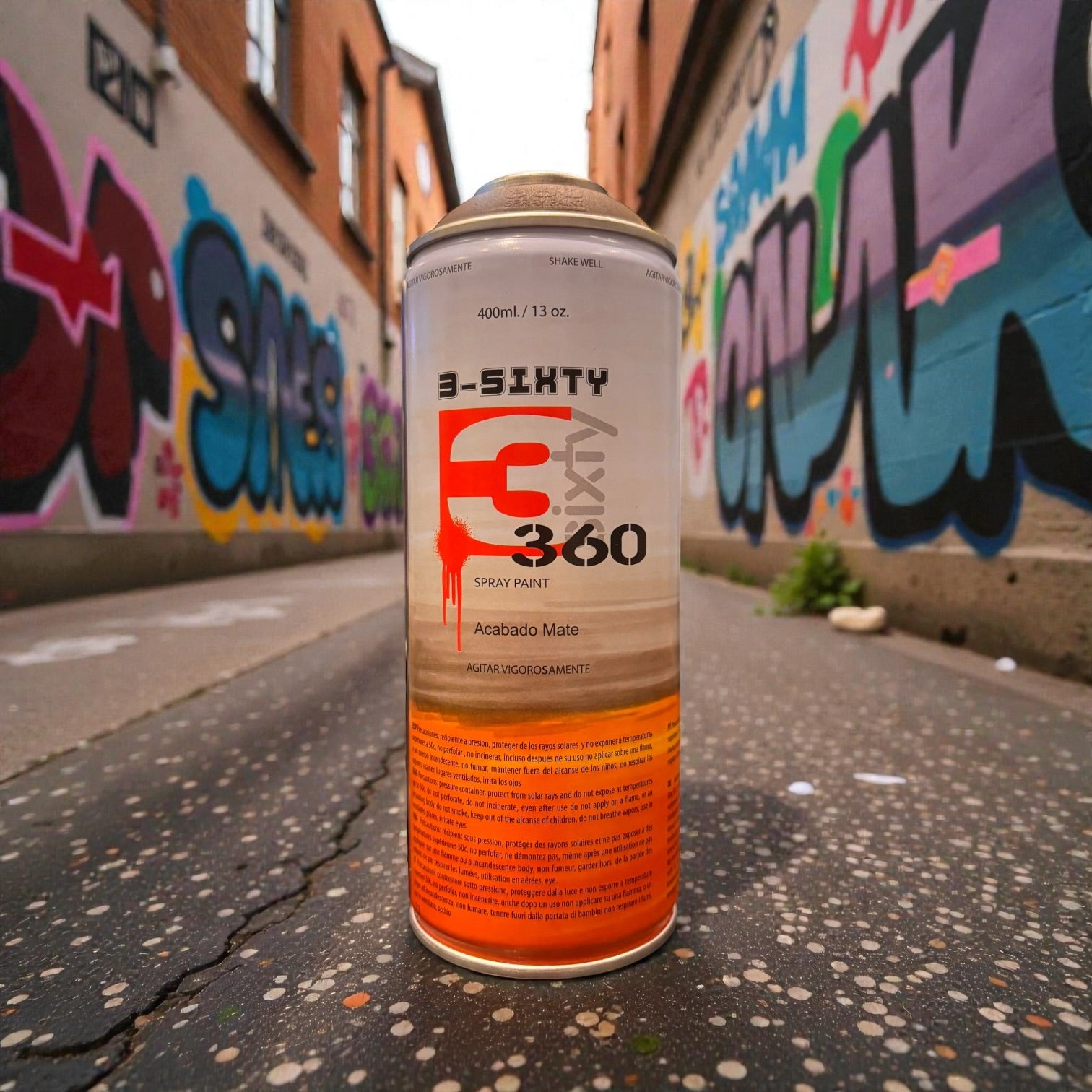 Aerosol 360 Mate - Beige y Marron