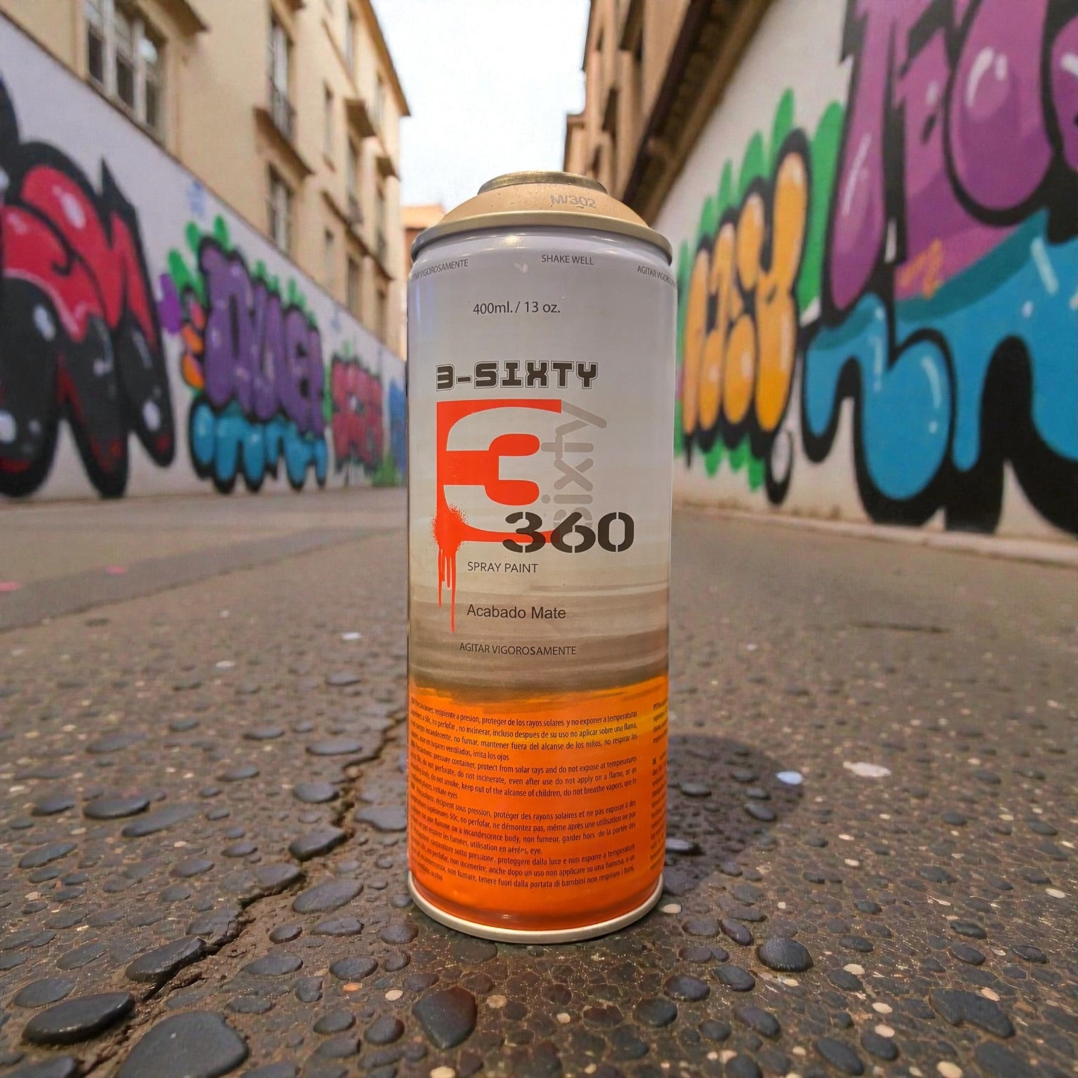 Aerosol 360 Mate - Beige y Marron