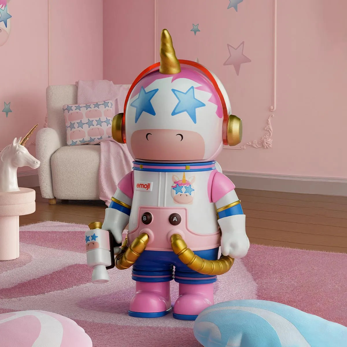 MEGA SPACE MOLLY 100% × emoji series