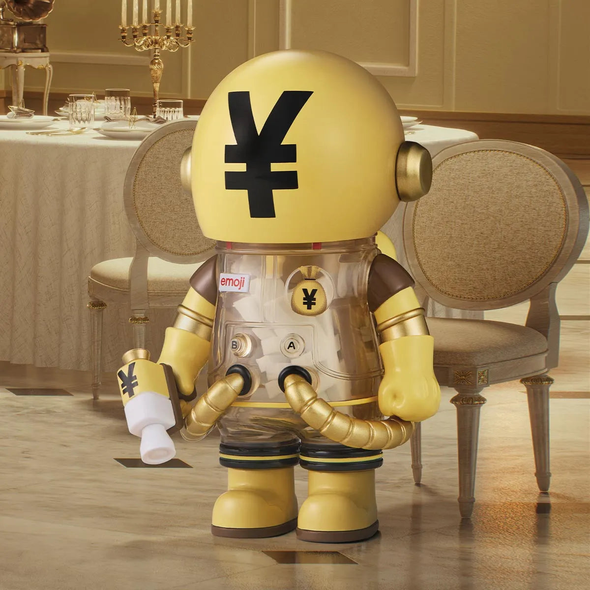 MEGA SPACE MOLLY 100% × emoji series