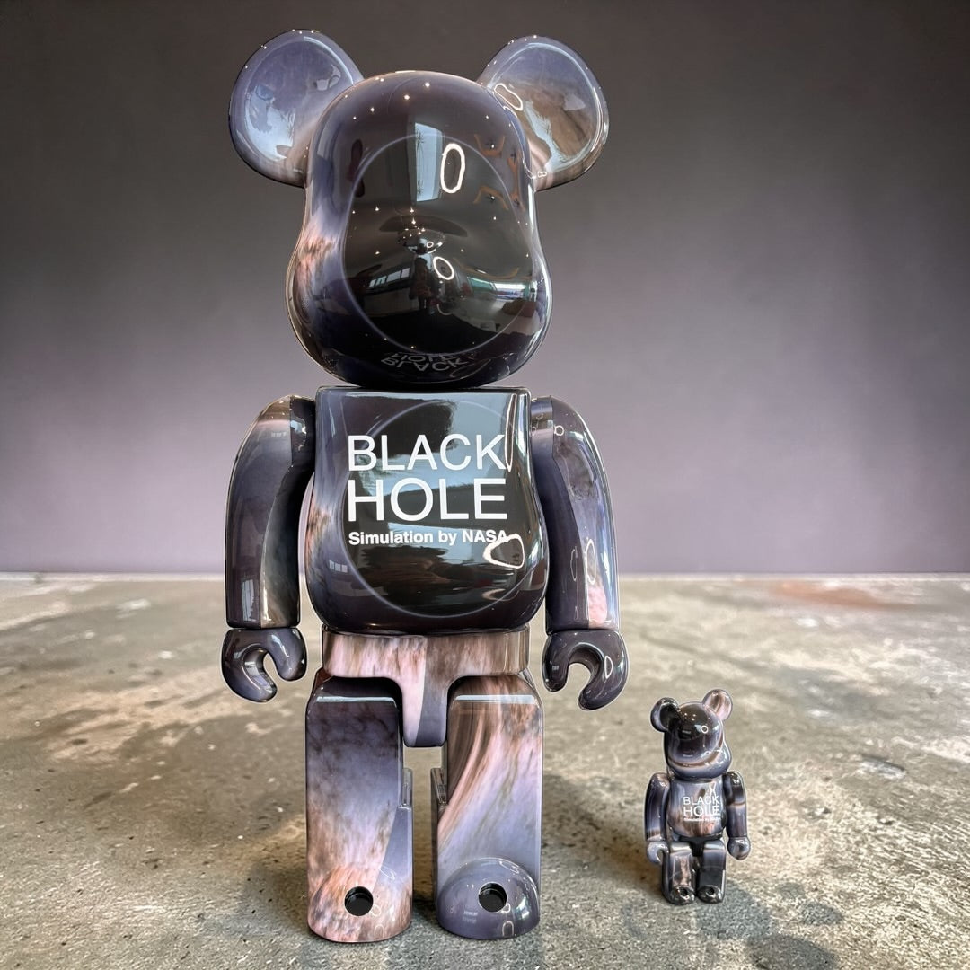 BE@RBRICK × NASA Black Hole Set (400% + 100%)