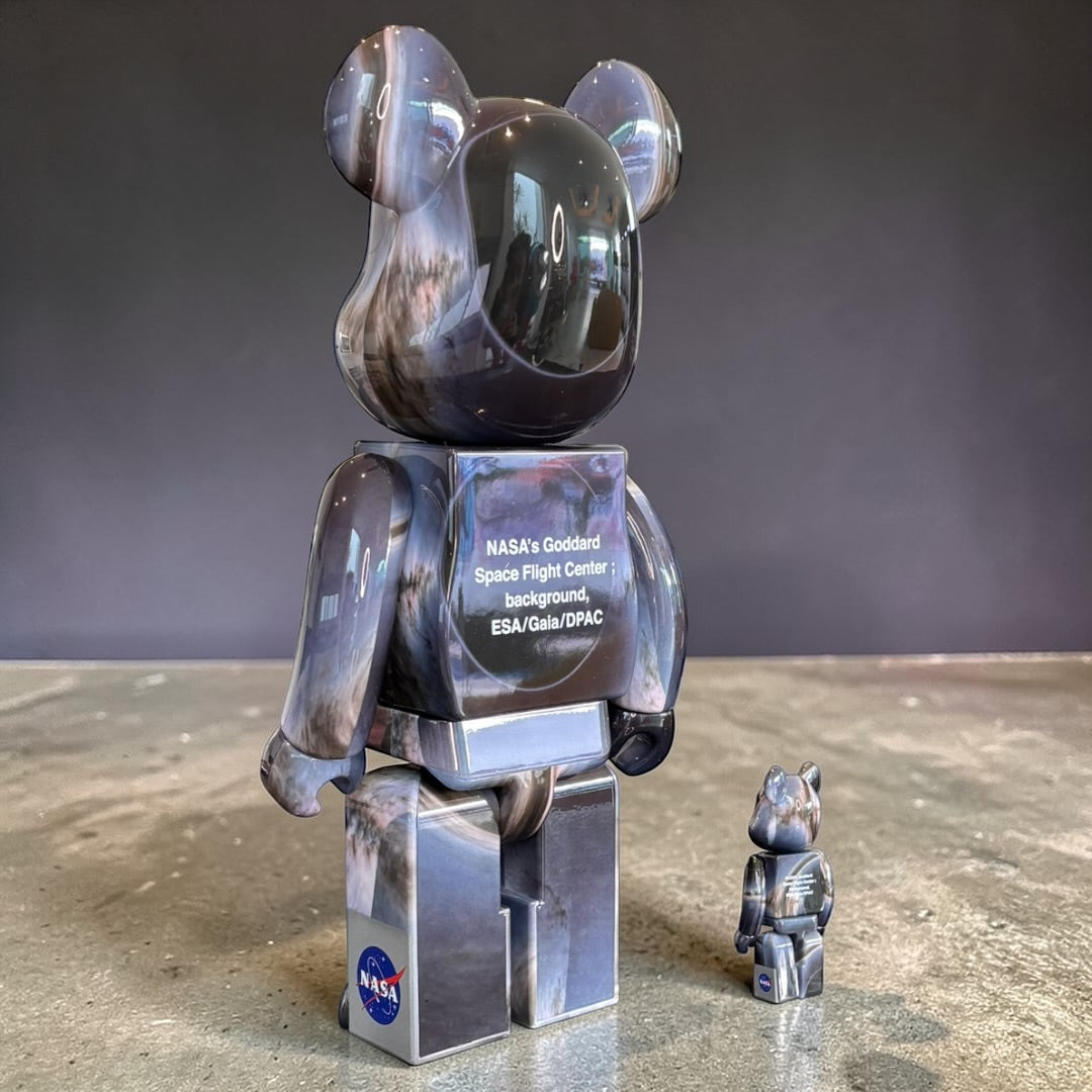BE@RBRICK × NASA Black Hole Set (400% + 100%)