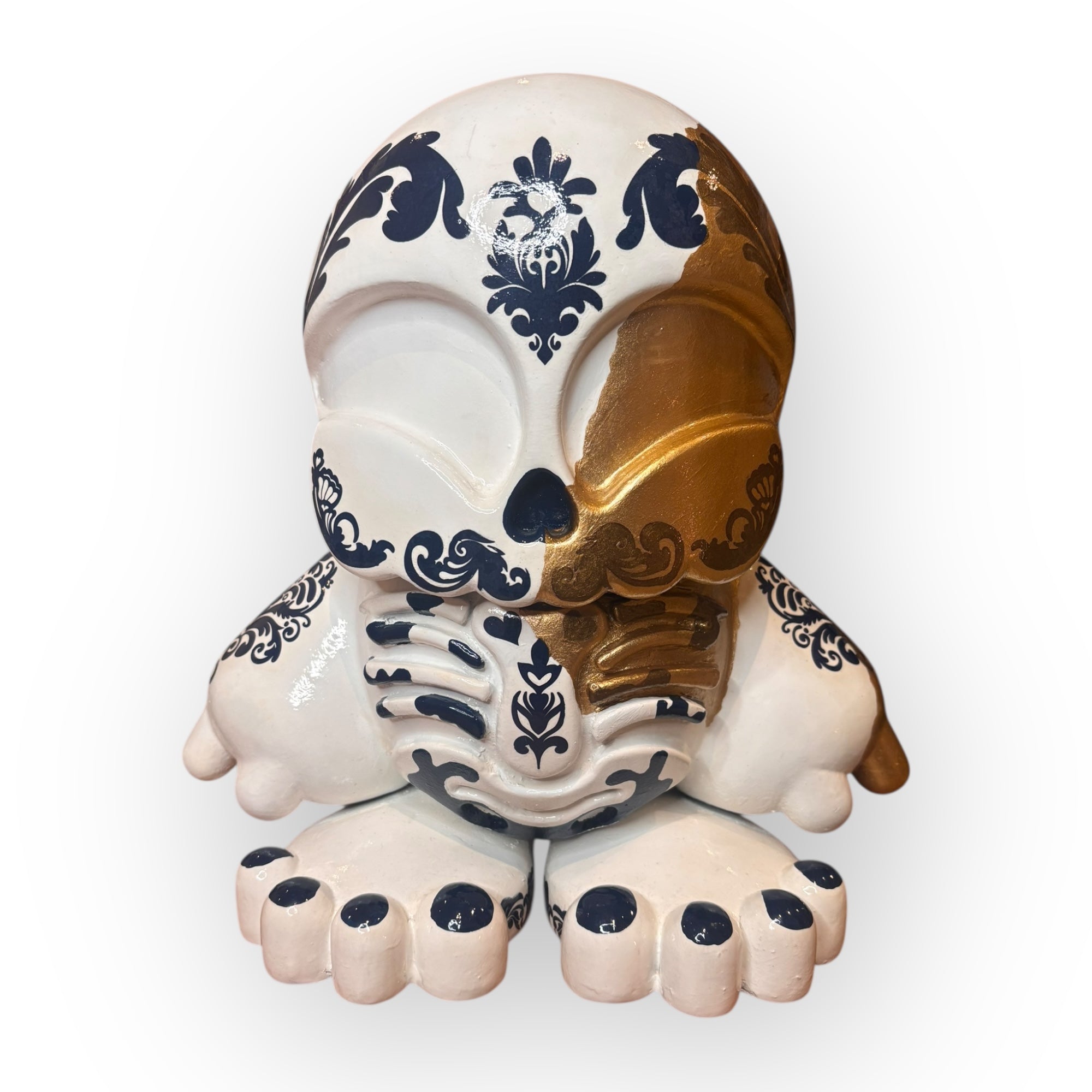 Art Kraft | Chiquiztli Custom 30 cm Iztaccíhuatl - Talavera Kintsugi