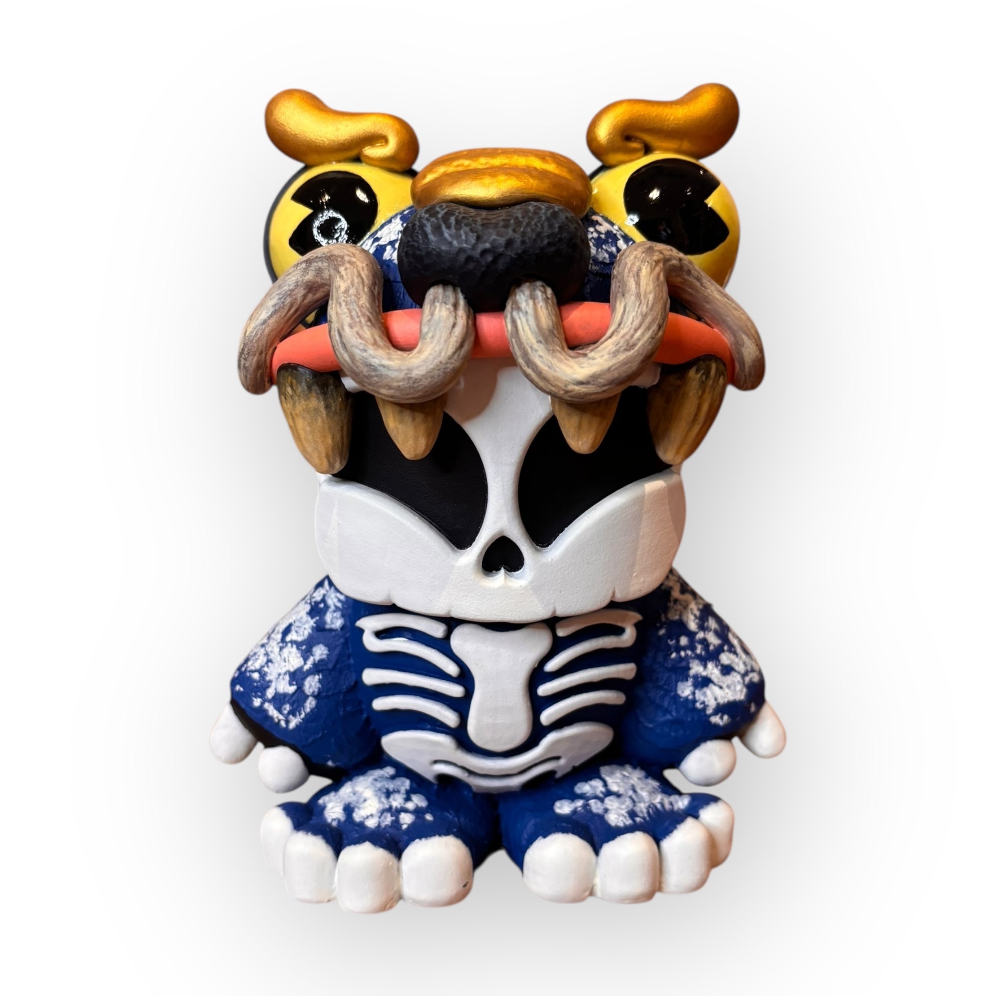 Vinsel Castro | Chiquiztli Custom 15 cm Blue Chinese Dragon