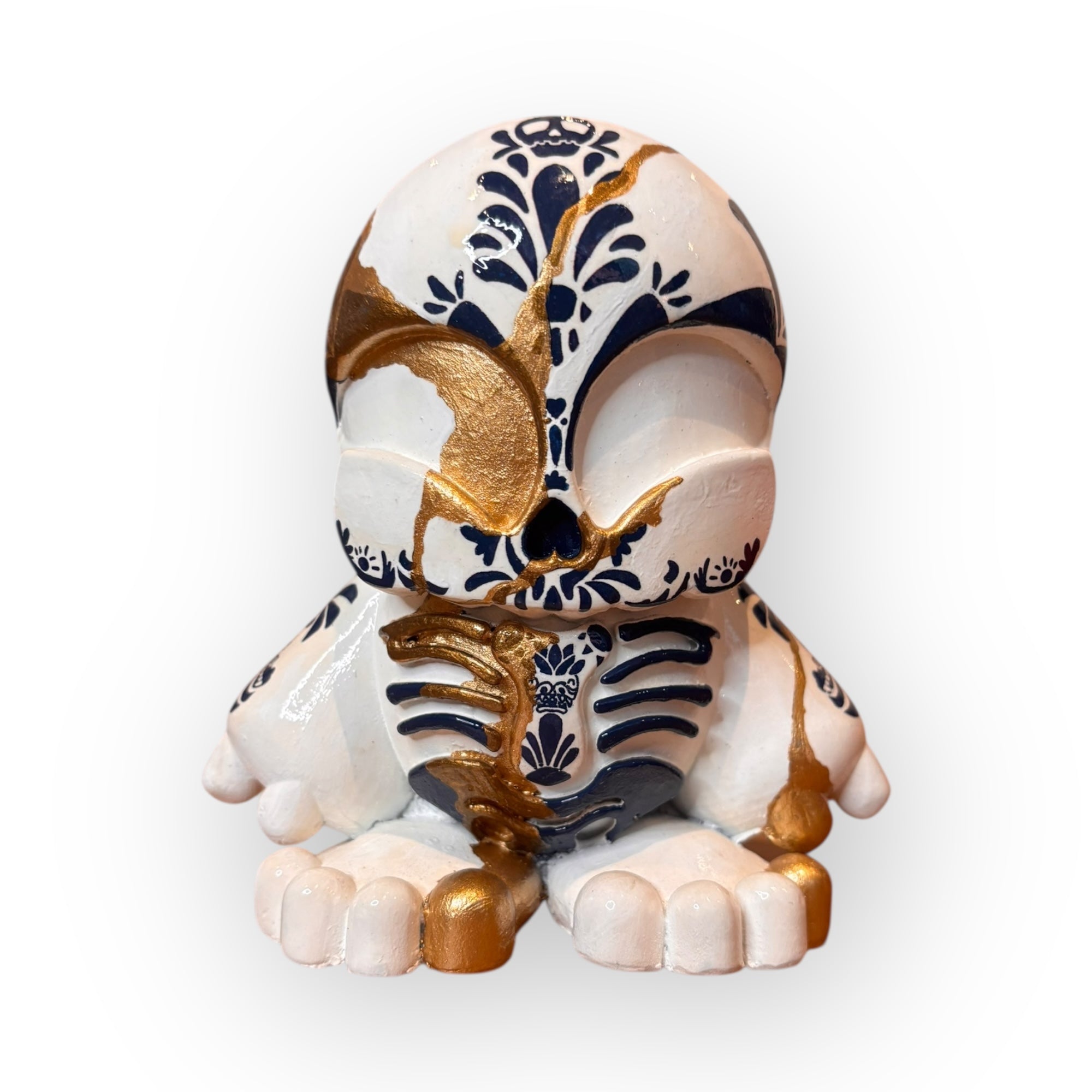 Art Kraft | Chiquiztli Custom 15 cm Talavera Kintsugi