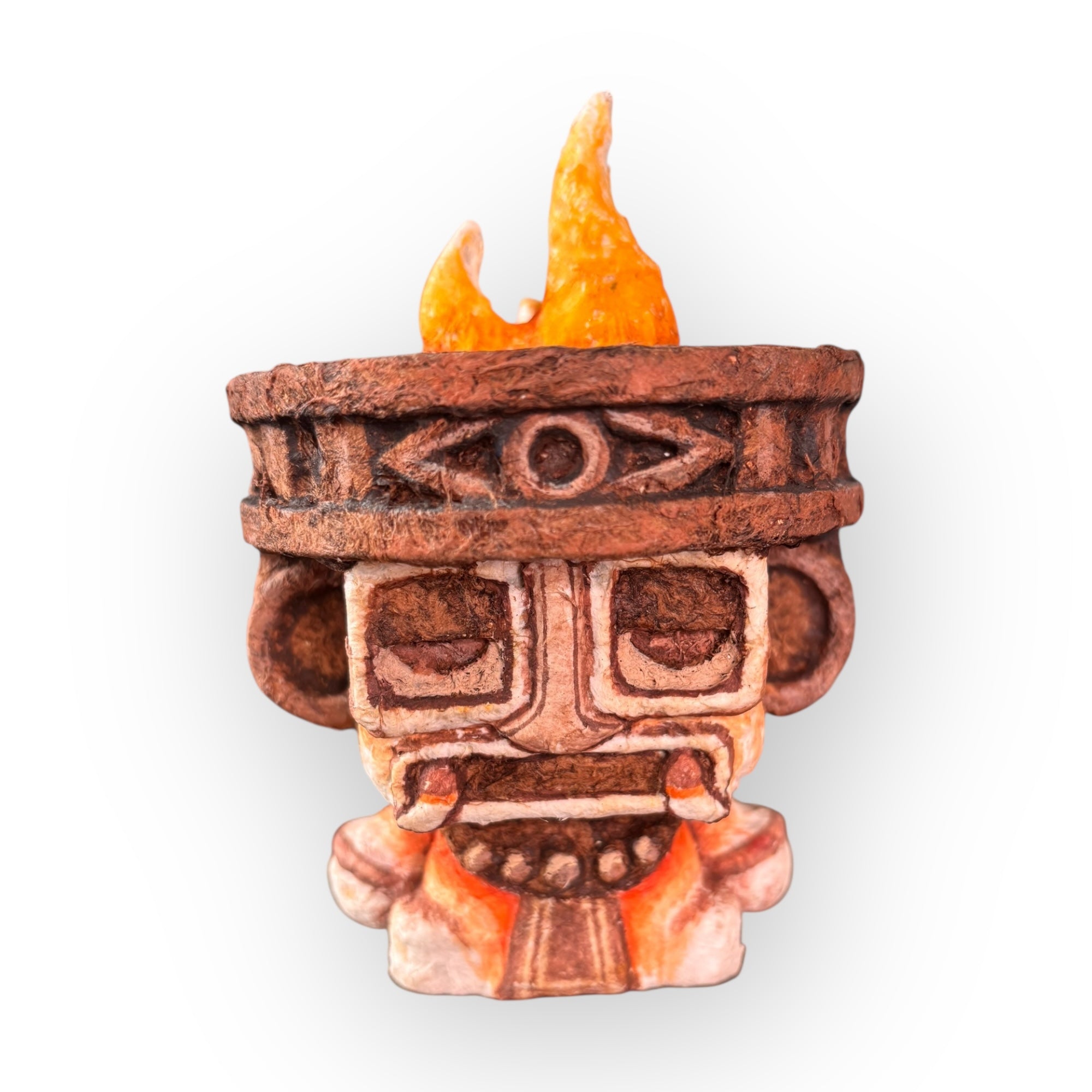 Las 5 Esencias | Treceanfibio | 15 cm | Papel Amate Artesanal