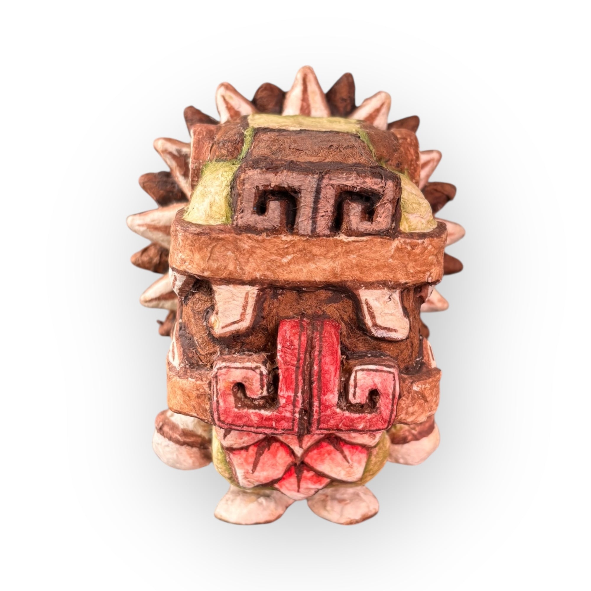 Las 5 Esencias | Treceanfibio | 15 cm | Papel Amate Artesanal