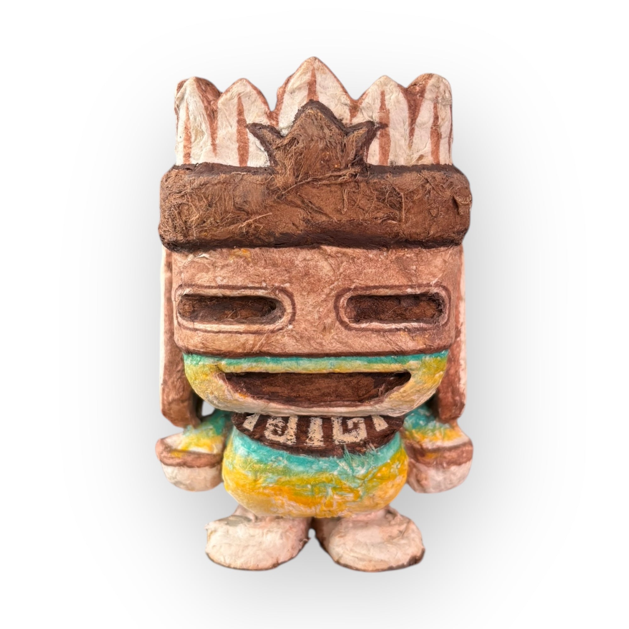 Las 5 Esencias | Treceanfibio | 15 cm | Papel Amate Artesanal