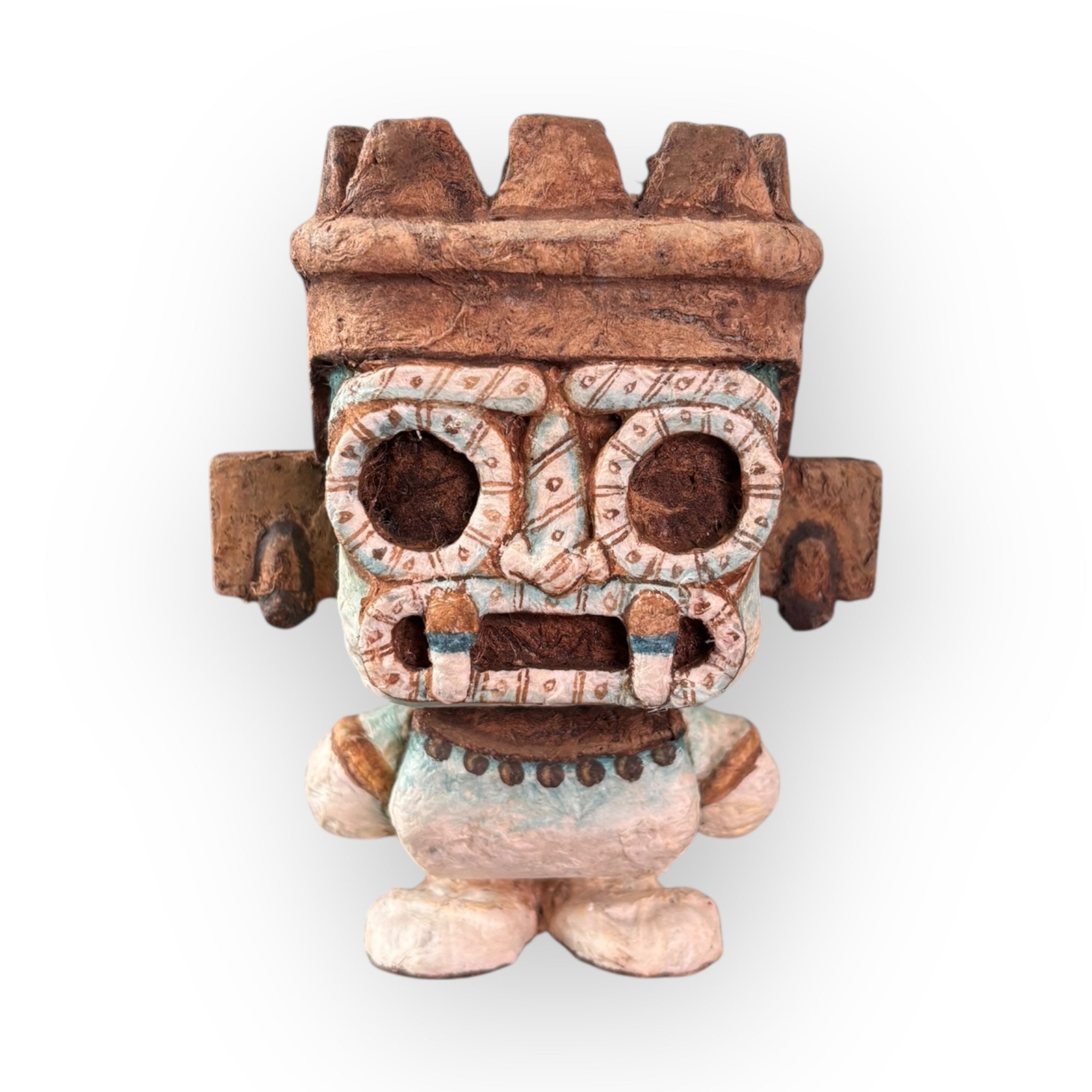 Las 5 Esencias | Treceanfibio | 15 cm | Papel Amate Artesanal