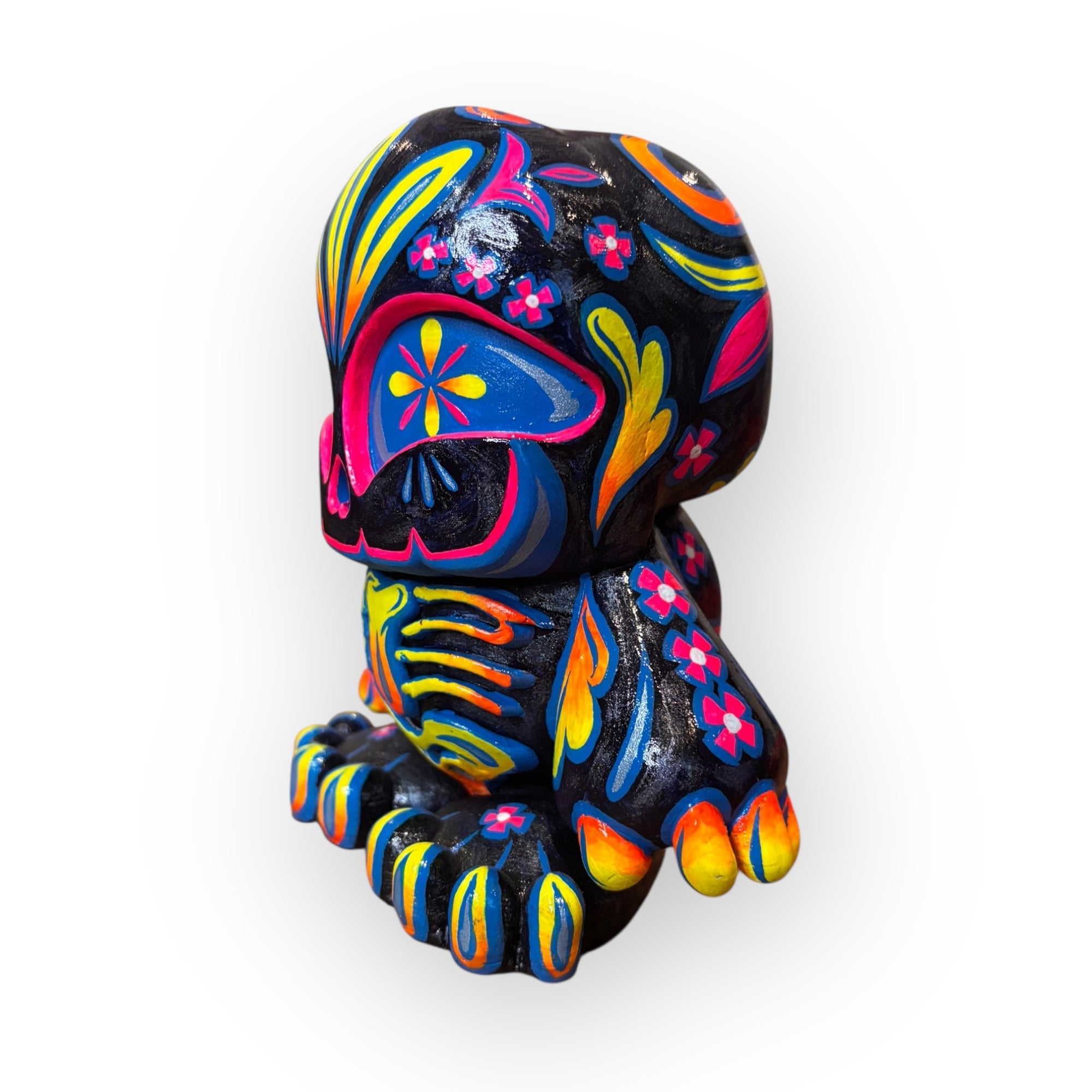 Trece Anfibio | Chiquiztli Custom 15 cm Neon Flower (UV REACTIVE)