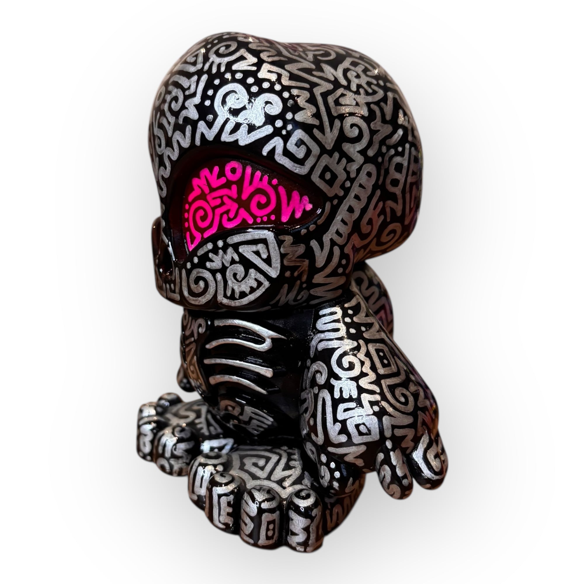 ROGO | Chiquiztli Custom 15 cm Silver Doodles