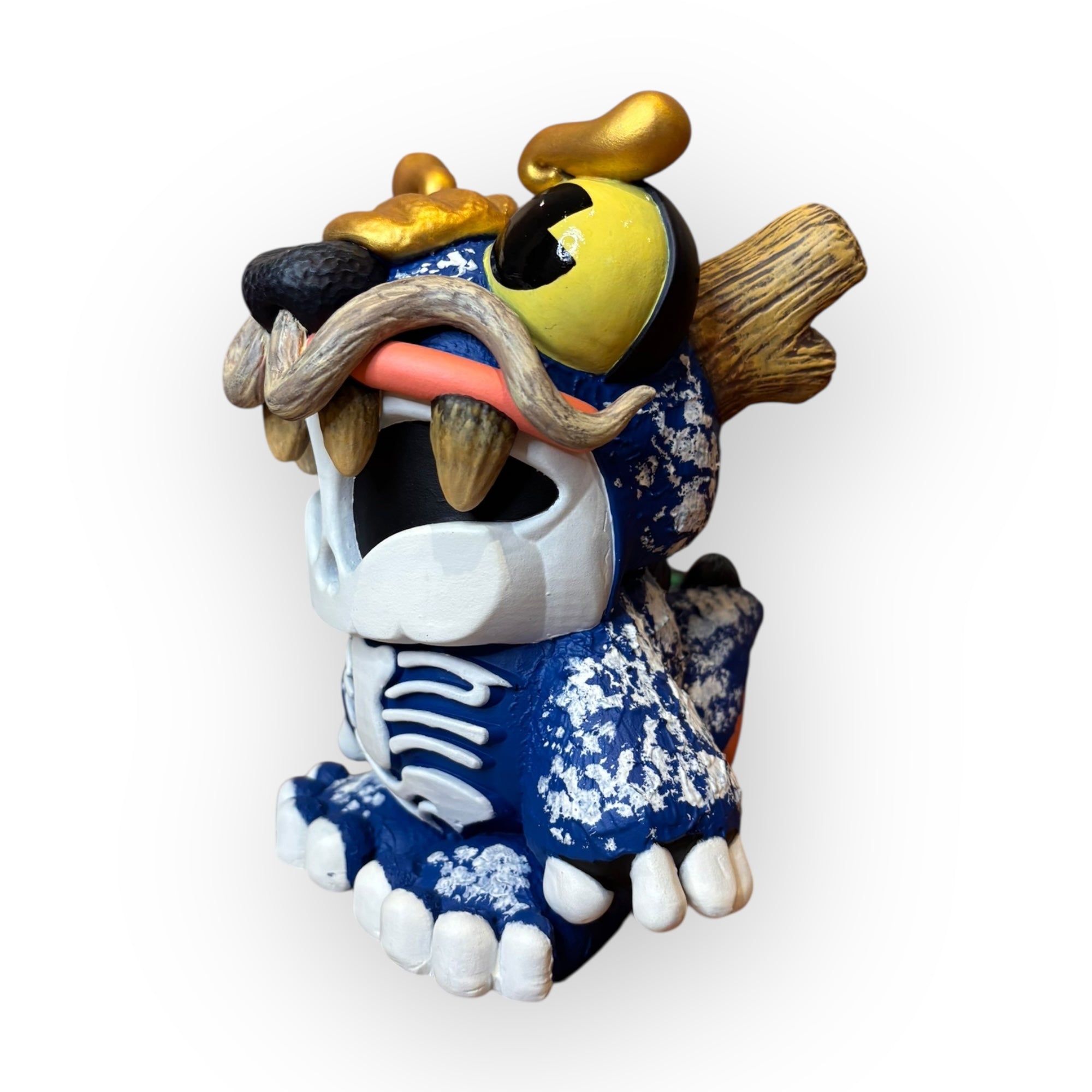 Vinsel Castro | Chiquiztli Custom 15 cm Blue Chinese Dragon