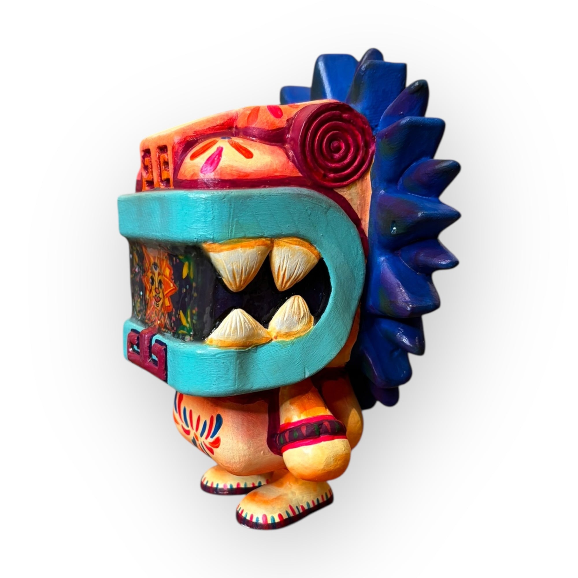 Andy Skoros | Quetzalcóatl Custom 15 cm (UV REACTIVE)