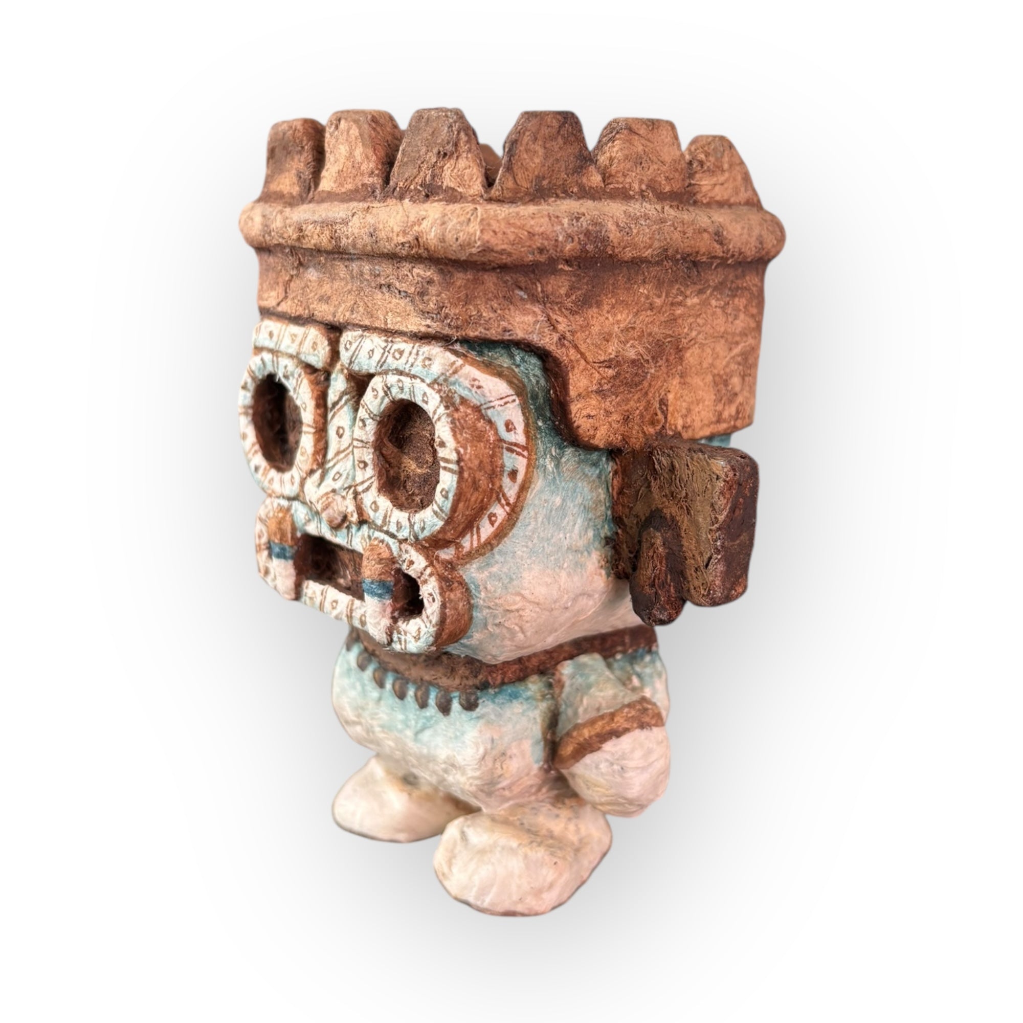 Treceanfibio | Tlaloc Custom 15 cm - Papel Amate Artesanal