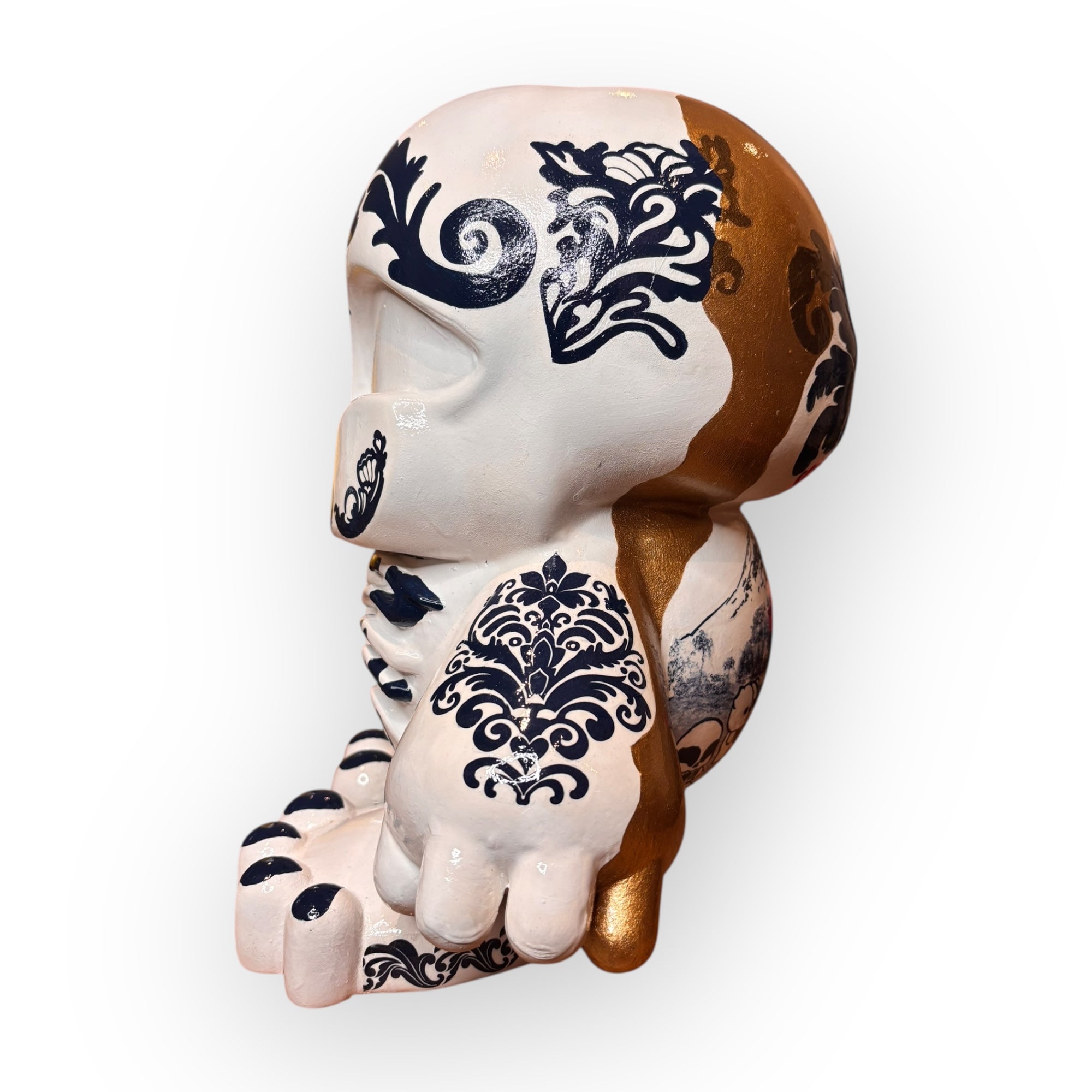 Art Kraft | Chiquiztli Custom 30 cm Popocatépetl - Talavera Kintsugi