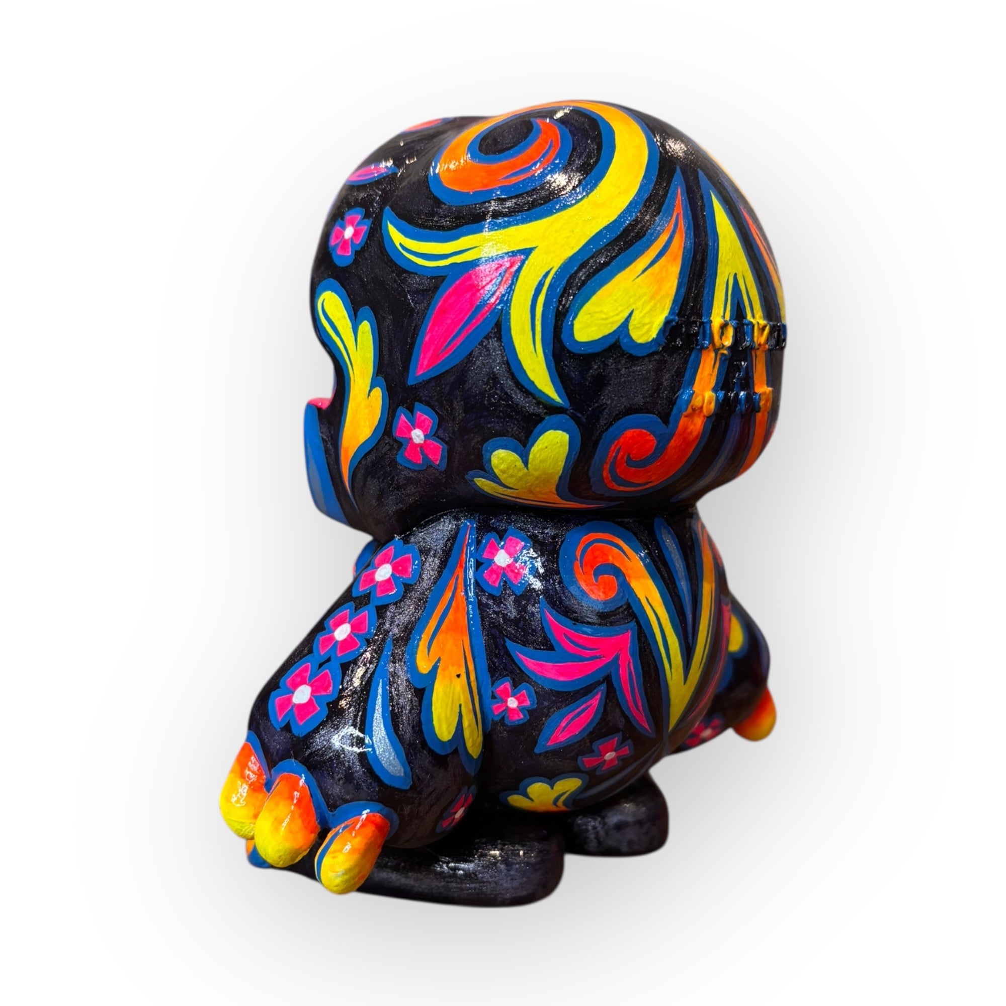 Trece Anfibio | Chiquiztli Custom 15 cm Neon Flower (UV REACTIVE)