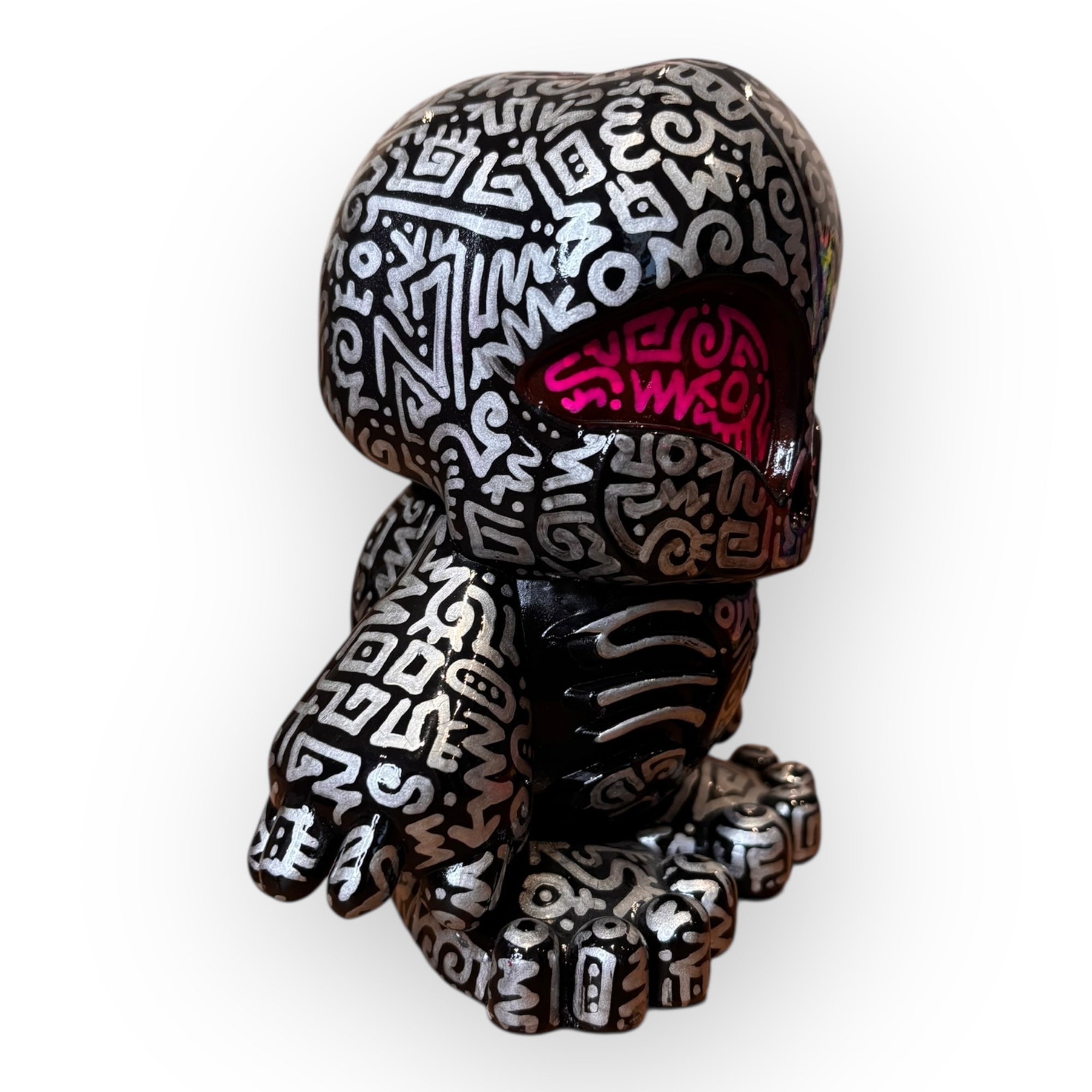 ROGO | Chiquiztli Custom 15 cm Silver Doodles