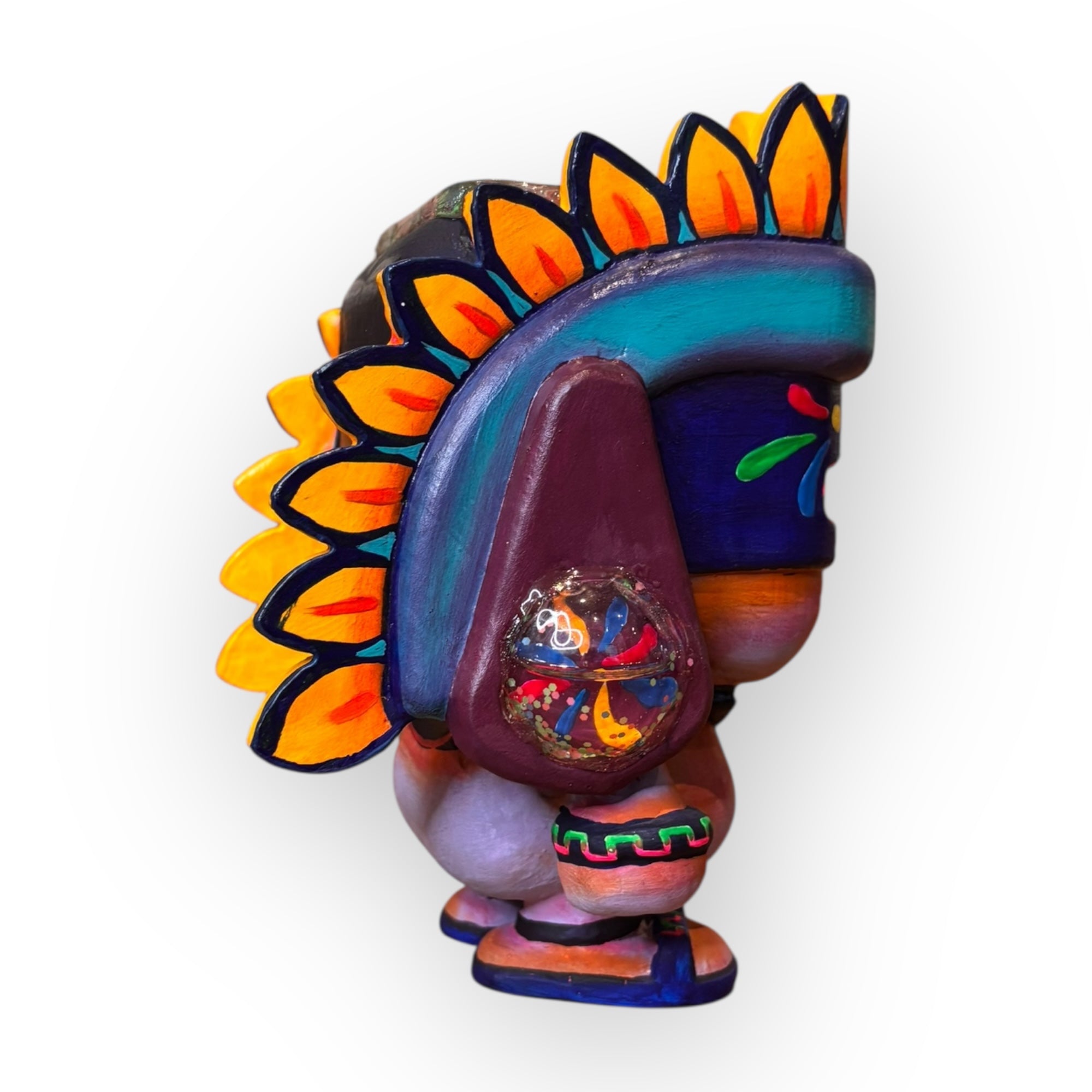 Andy Skoros | Huitzilopochtli Custom 15 cm (UV REACTIVE)