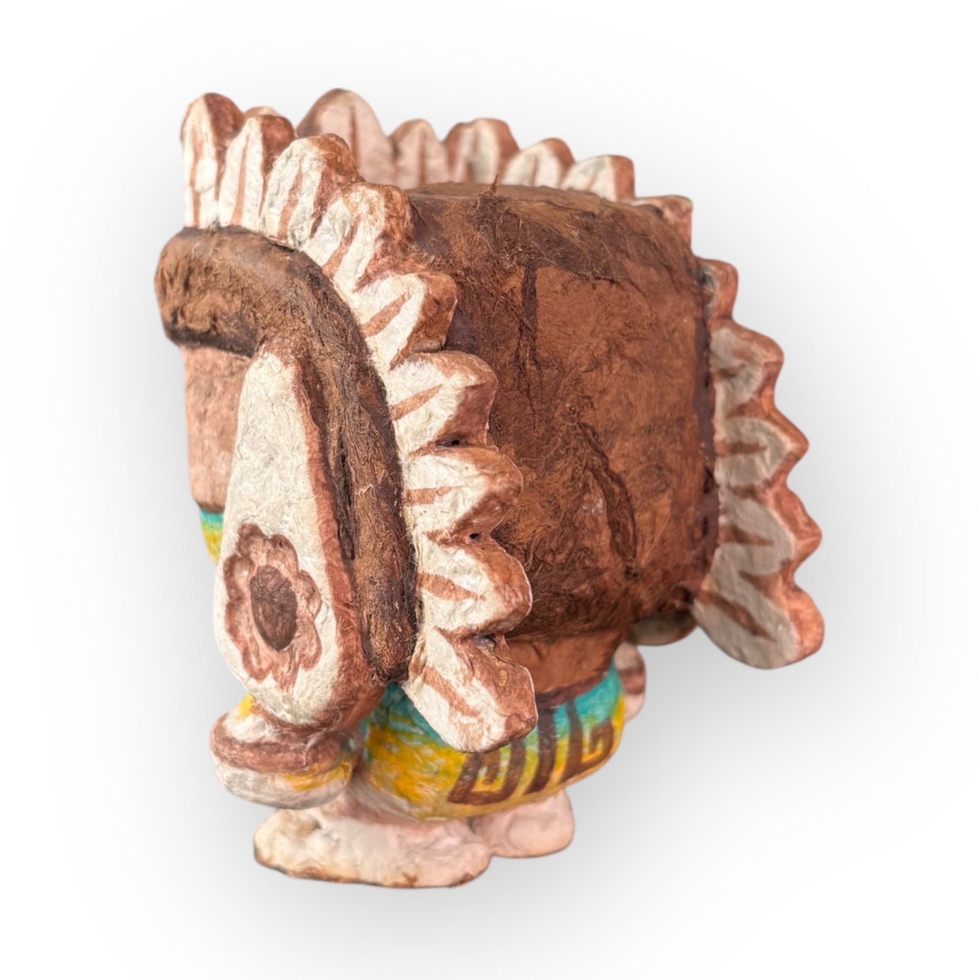 Treceanfibio | Huitzilopochtli Custom 15 cm - Papel Amate Artesanal