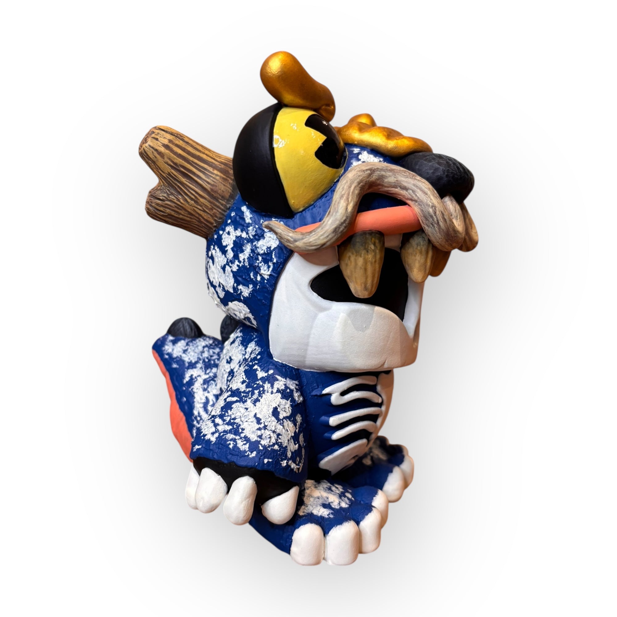 Vinsel Castro | Chiquiztli Custom 15 cm Blue Chinese Dragon