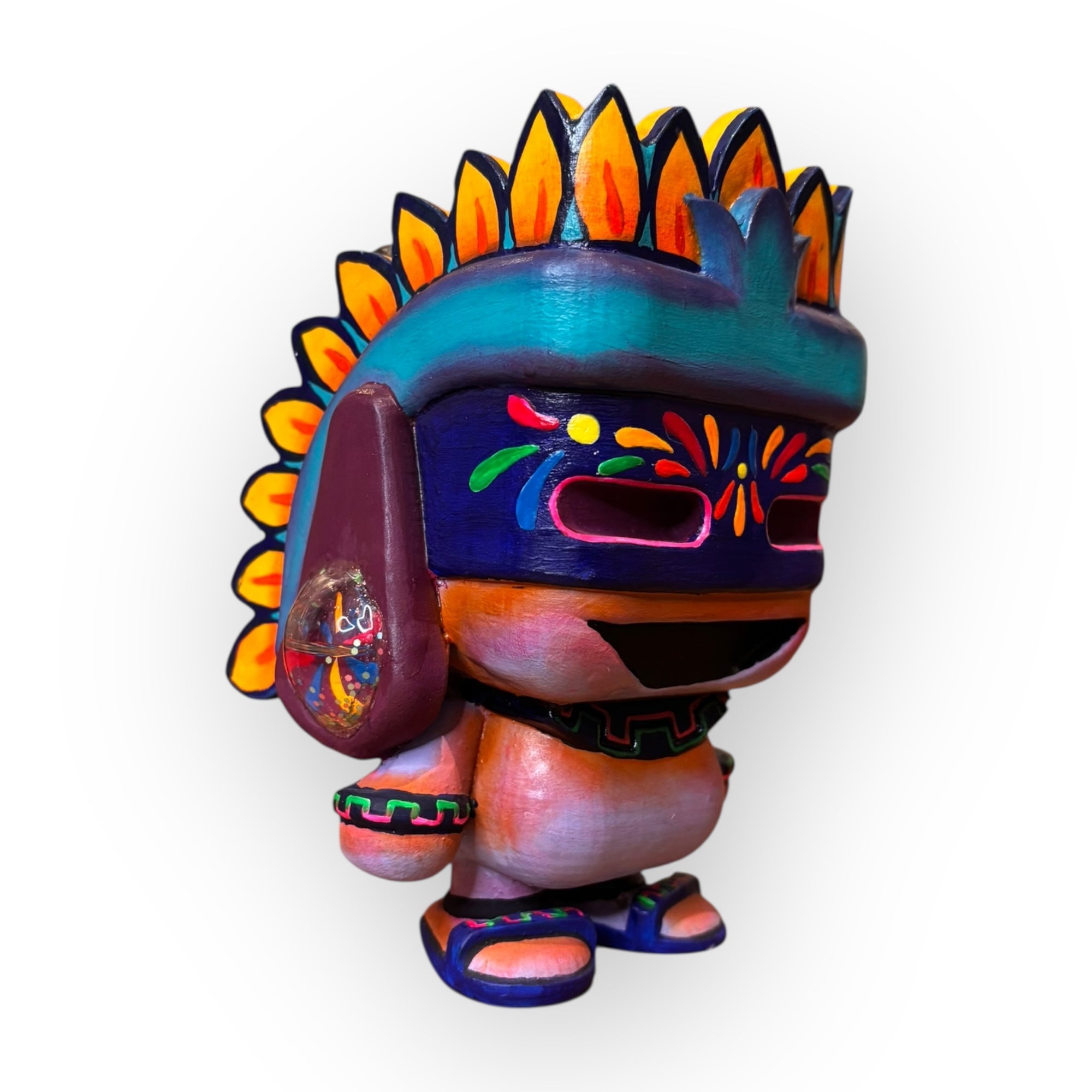 Andy Skoros | Huitzilopochtli Custom 15 cm (UV REACTIVE)