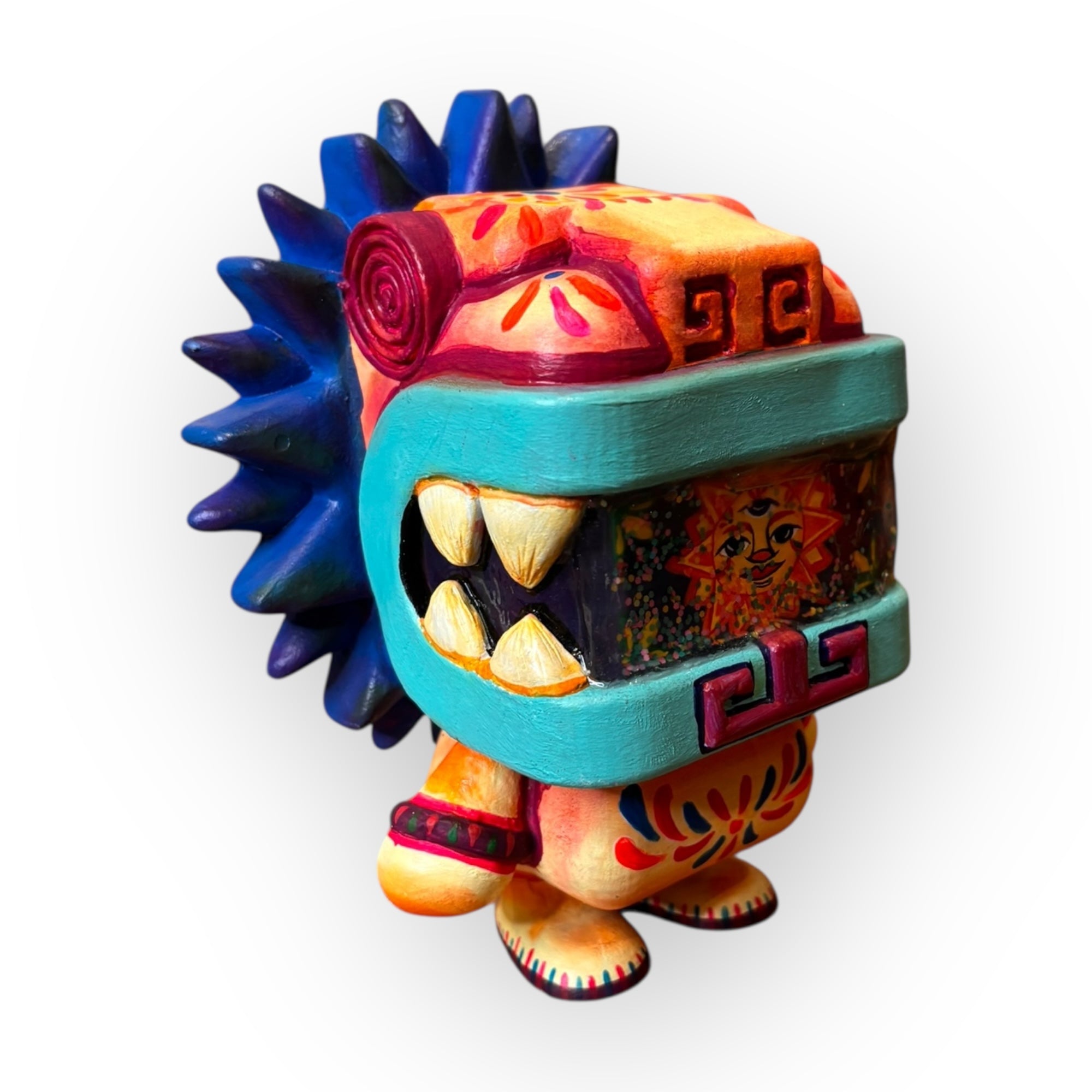 Andy Skoros | Quetzalcóatl Custom 15 cm (UV REACTIVE)