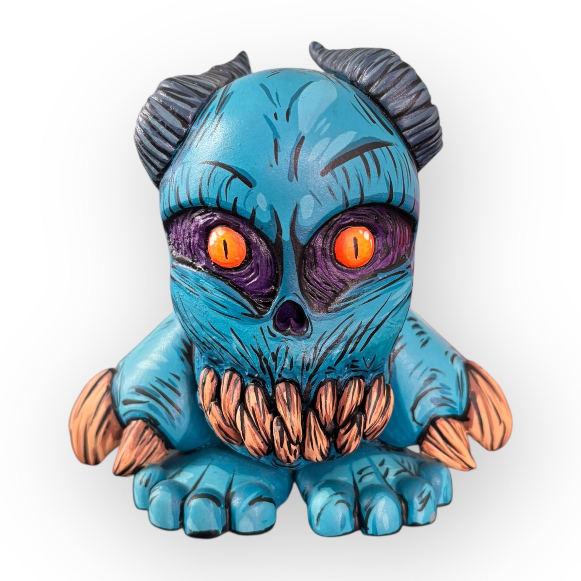 Kain | Chiquiztli Custom 10 cm Blue Demon