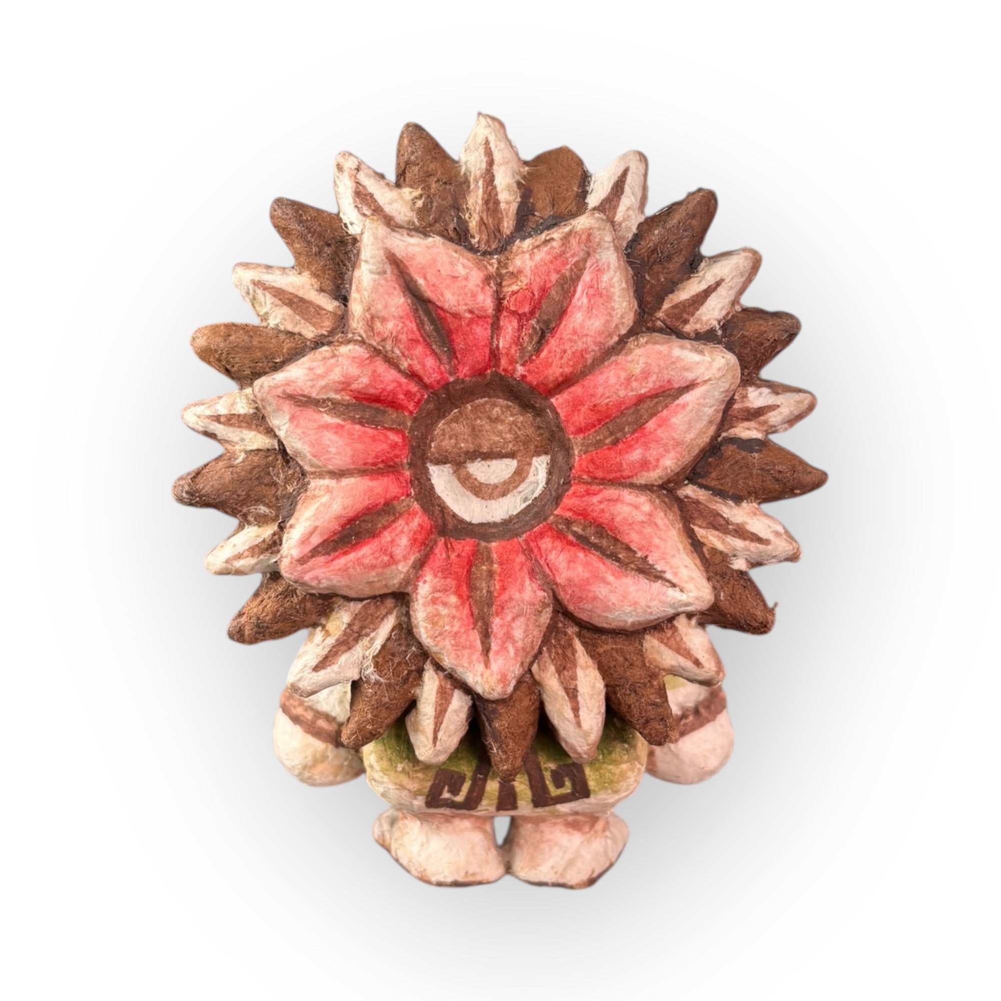 Treceanfibio | Quetzalcóatl Custom 15 cm - Papel Amate Artesanal