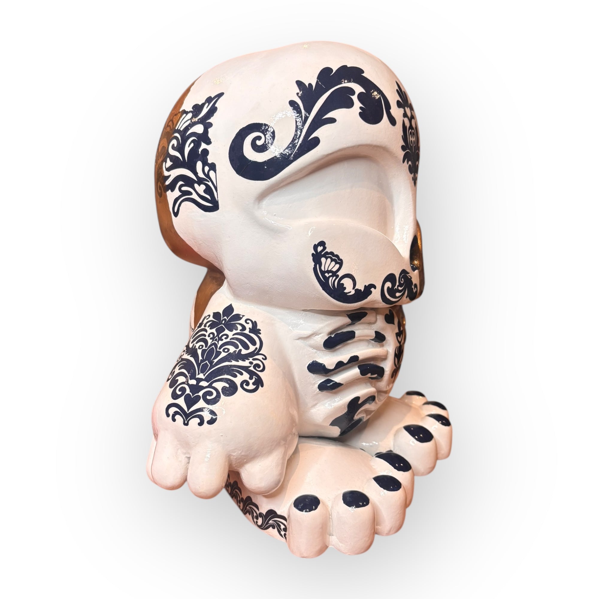 Art Kraft | Chiquiztli Custom 30 cm Iztaccíhuatl - Talavera Kintsugi