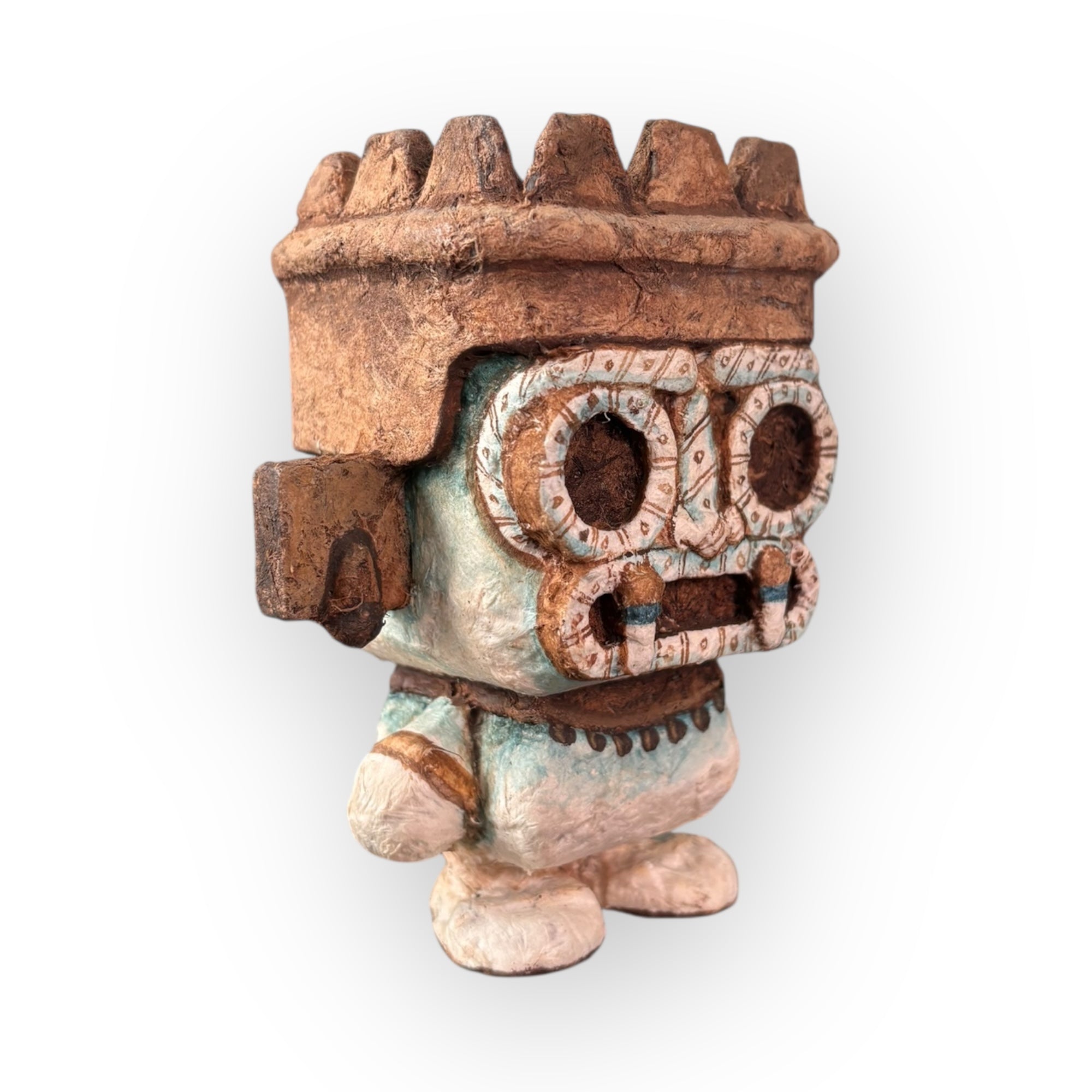Treceanfibio | Tlaloc Custom 15 cm - Papel Amate Artesanal