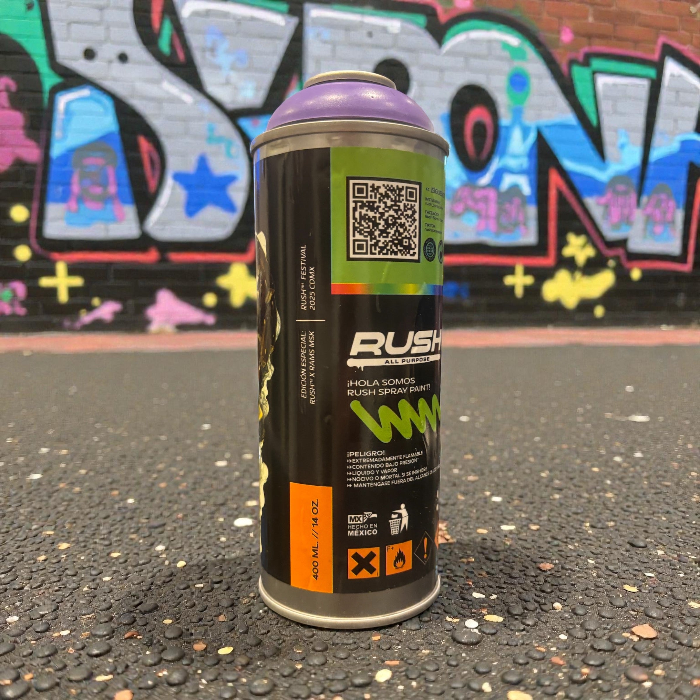 Aerosol Rush Spray Paint - Tonos Cálidos