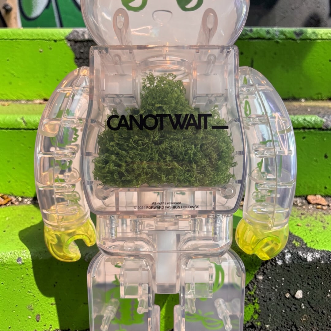 BE@RBRICK × CANOTWAIT 400% — Edición Limitada 2024