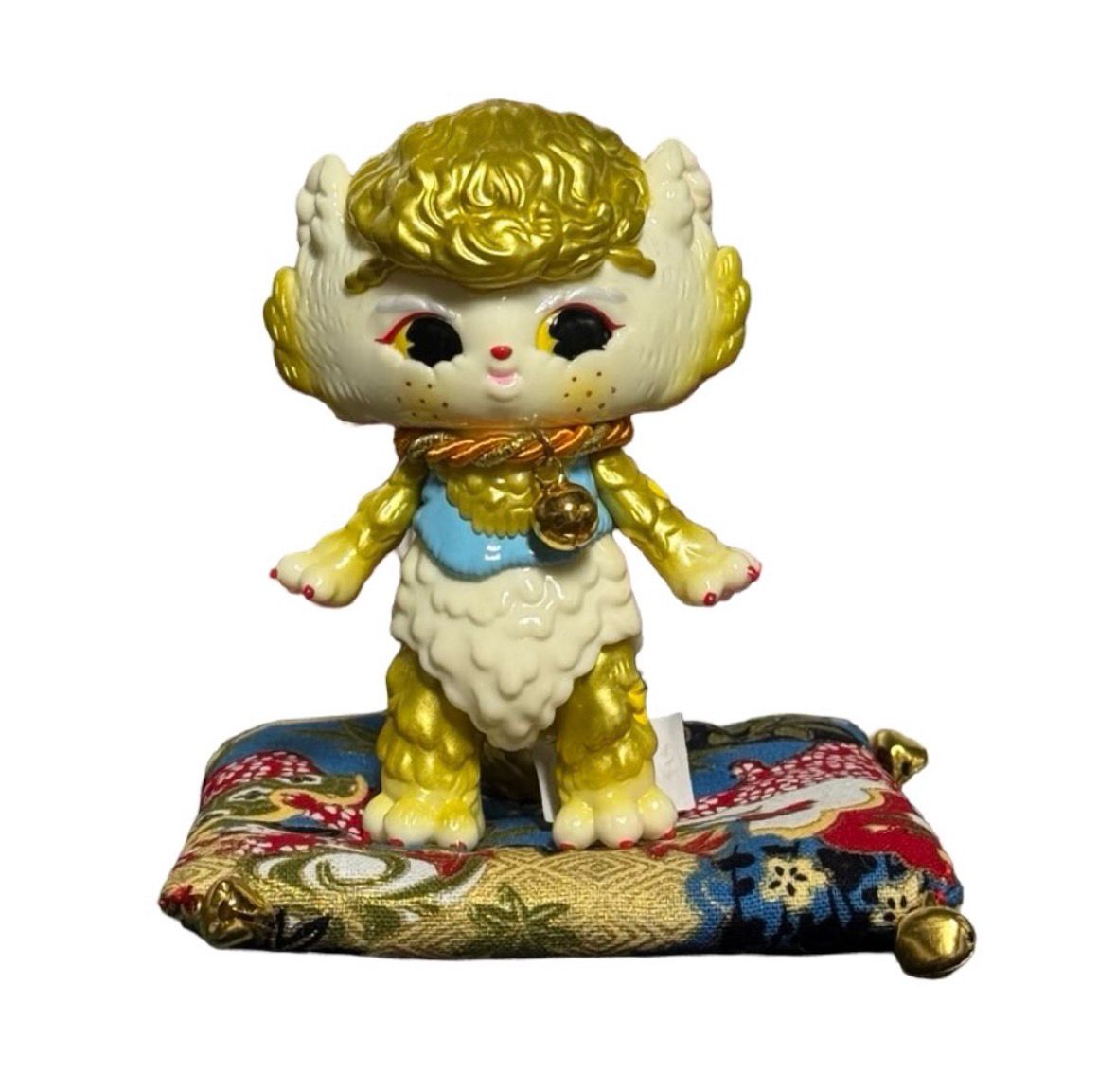 Blue Mini Lucky Cat 3.5" Figure by Miloza Ma