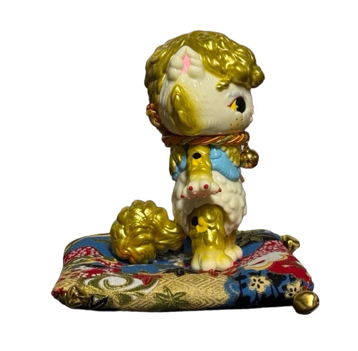 Blue Mini Lucky Cat 3.5" Figure by Miloza Ma