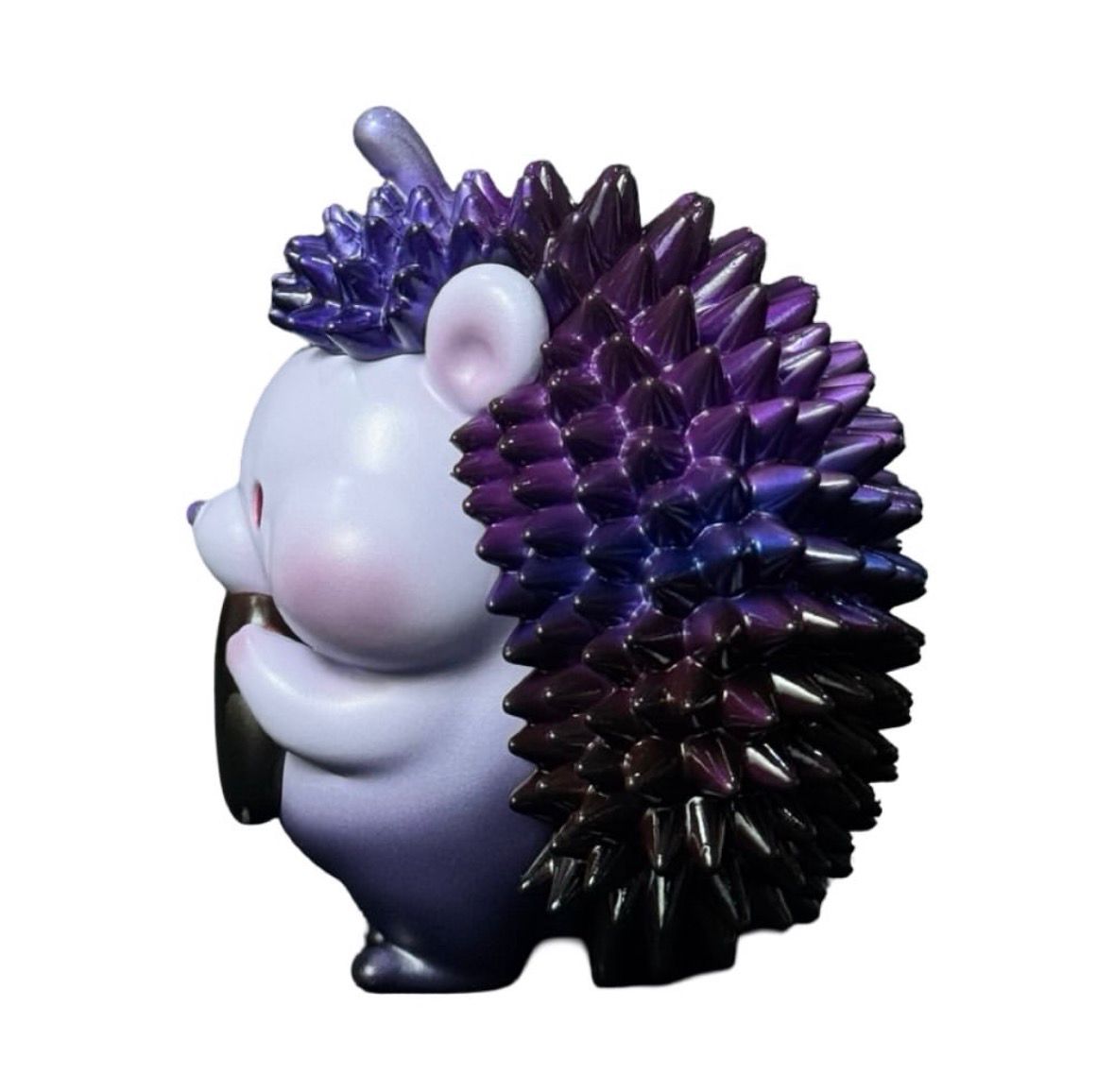 Purple Durian Hedgehog 6” Figure Signed by Jinart