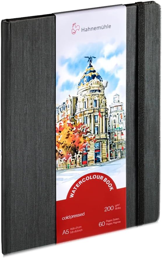 Sketch Book Acuarela Retrato A5 30 Hojas