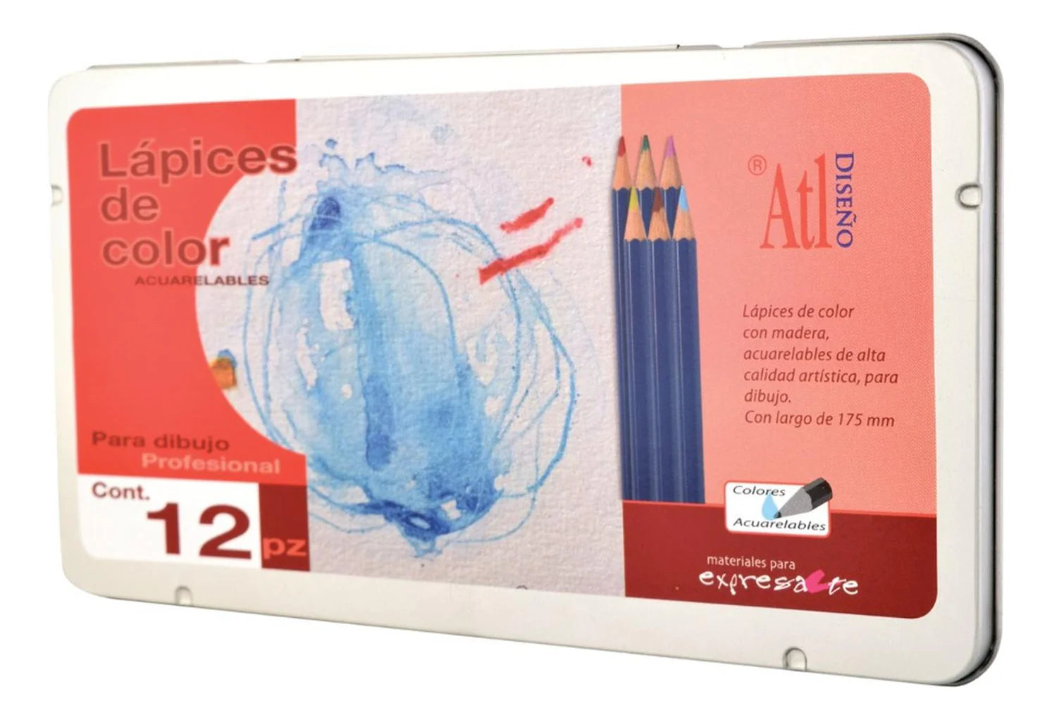 Lápices de colores acuarelables ATL