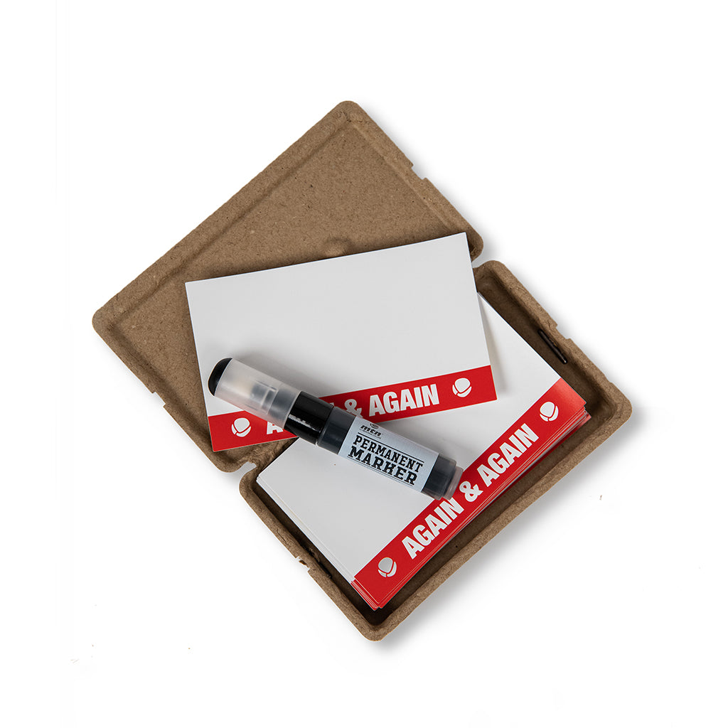 WTF PERMANENT STICKERS 50 UNIDADES